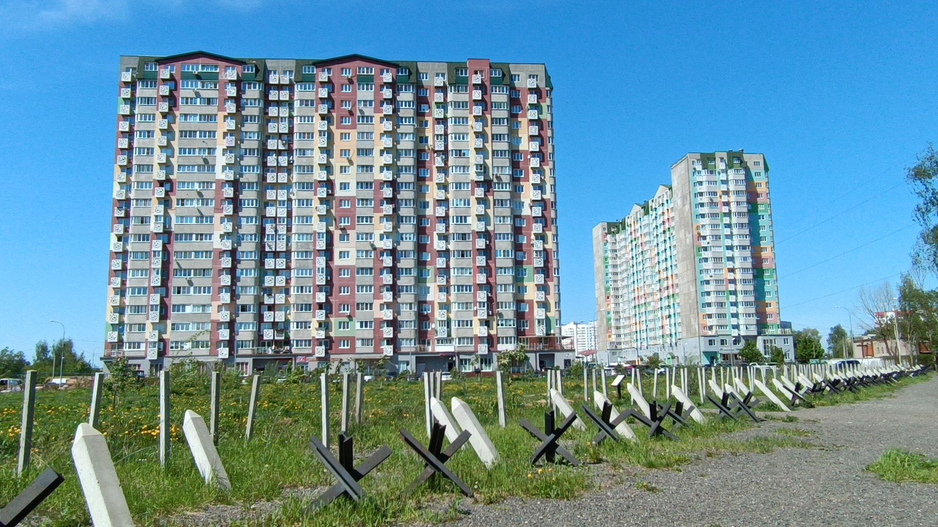 сквер, лобня, строительство,