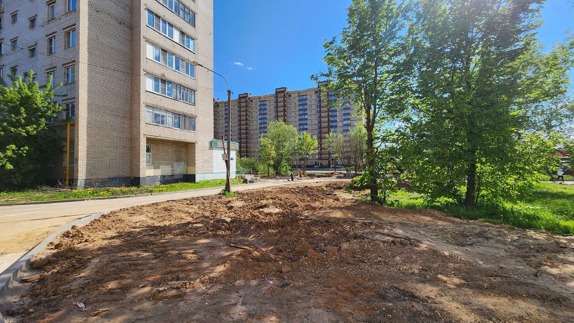 солнечногорск, красная улица,  благоустройство, капремонт теплосети, котельная гэмз,