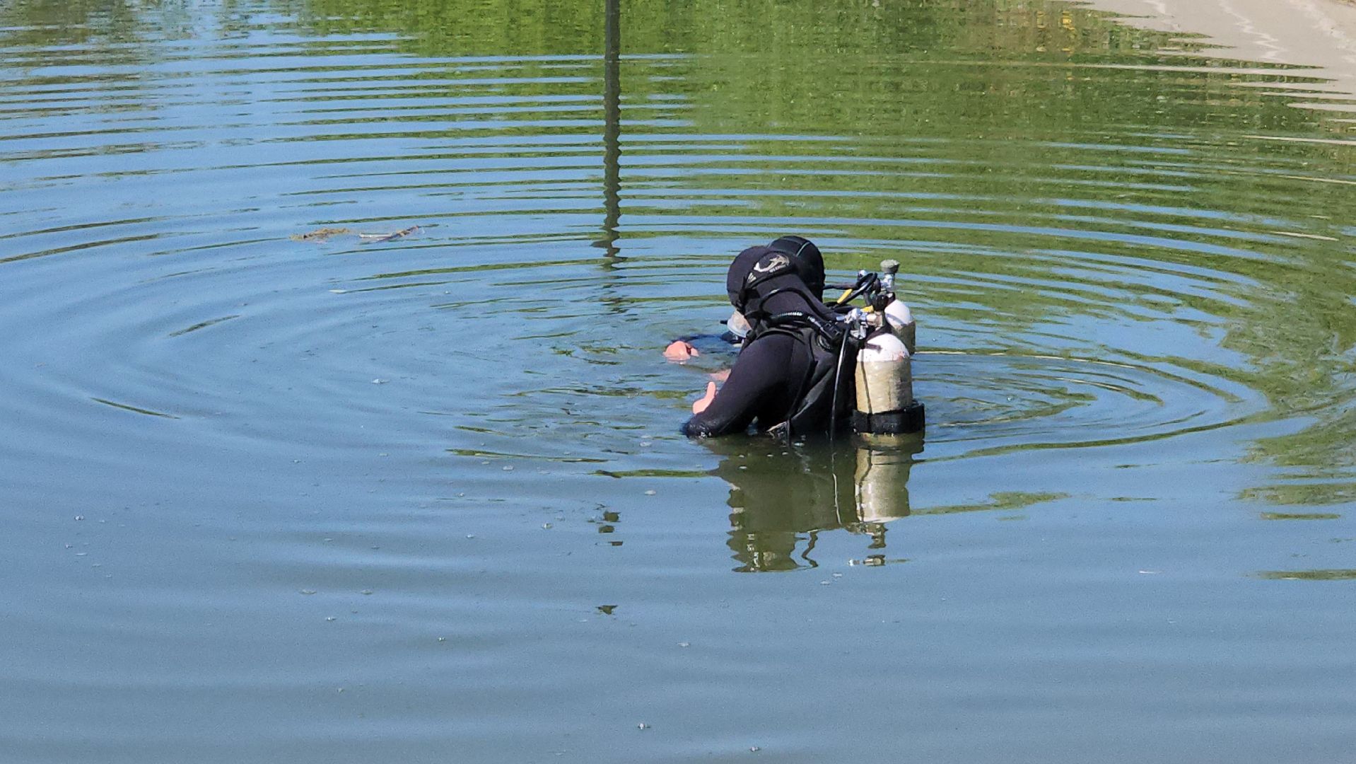 серпухов, пруд у МСЧ-8, водолазы в серпухове, спасатели юпитер, улица весенняя,