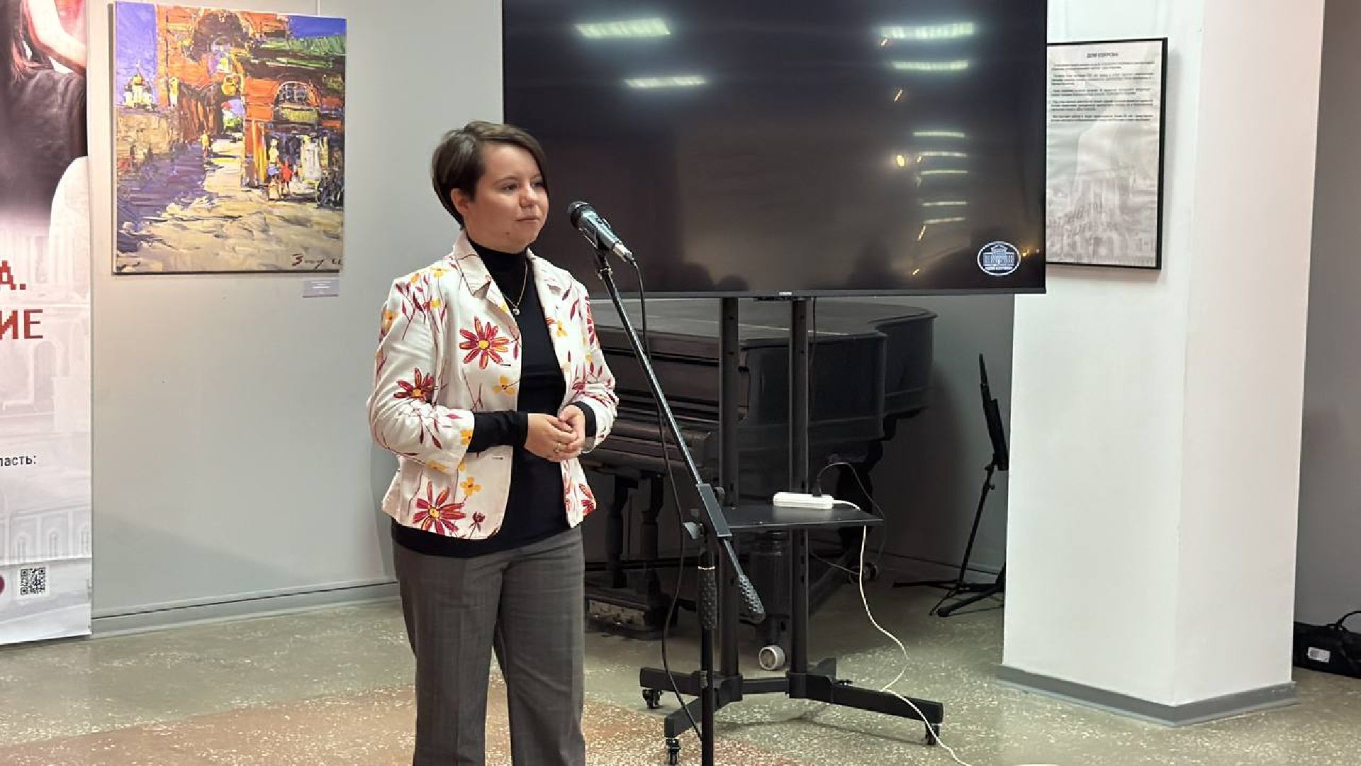 выставка, открытие, виртуальная реальность, картинная галерея,