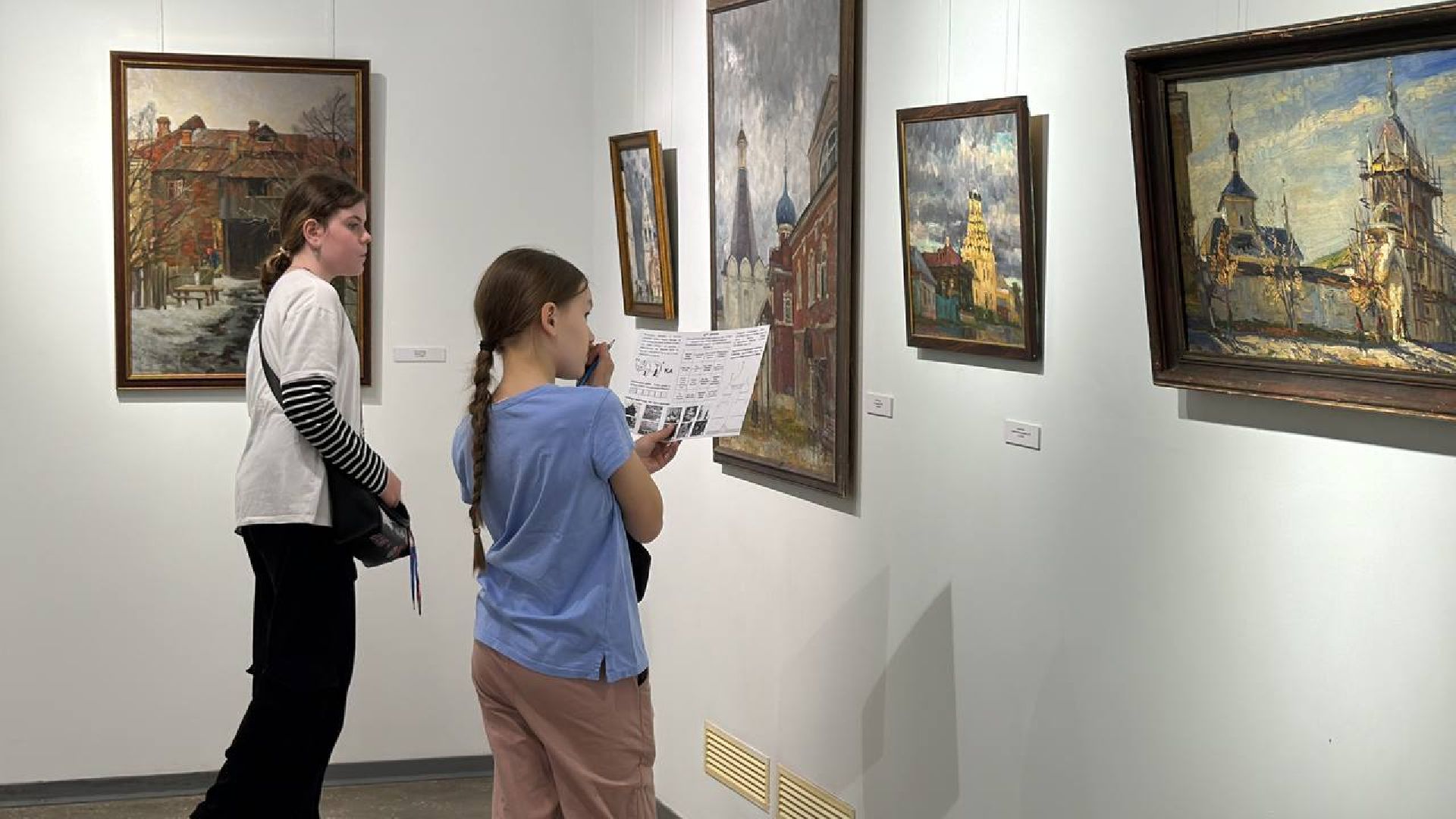 выставка, открытие, виртуальная реальность, картинная галерея,