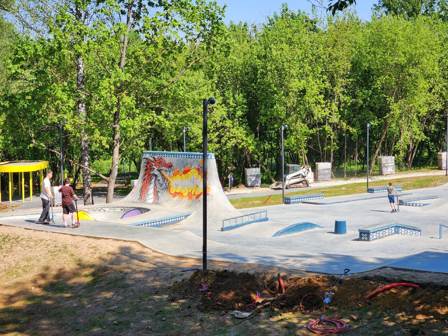 подольск, парк талалихина, отдых,