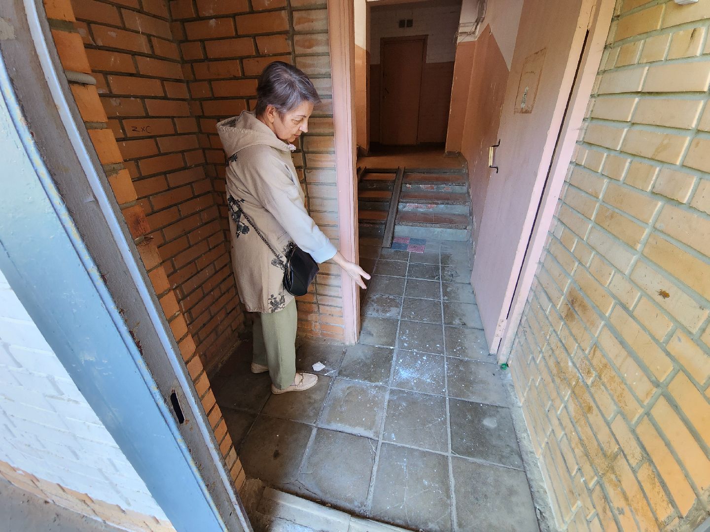 чехов, выездная администрация, встреча с жителями, обращения граждан, улица чехова, жилой дом, ремонт в подъезде, уборка в подъезде, содержание жилого дома, мбу чеховское благоустройство, глава округа михаил собакин,