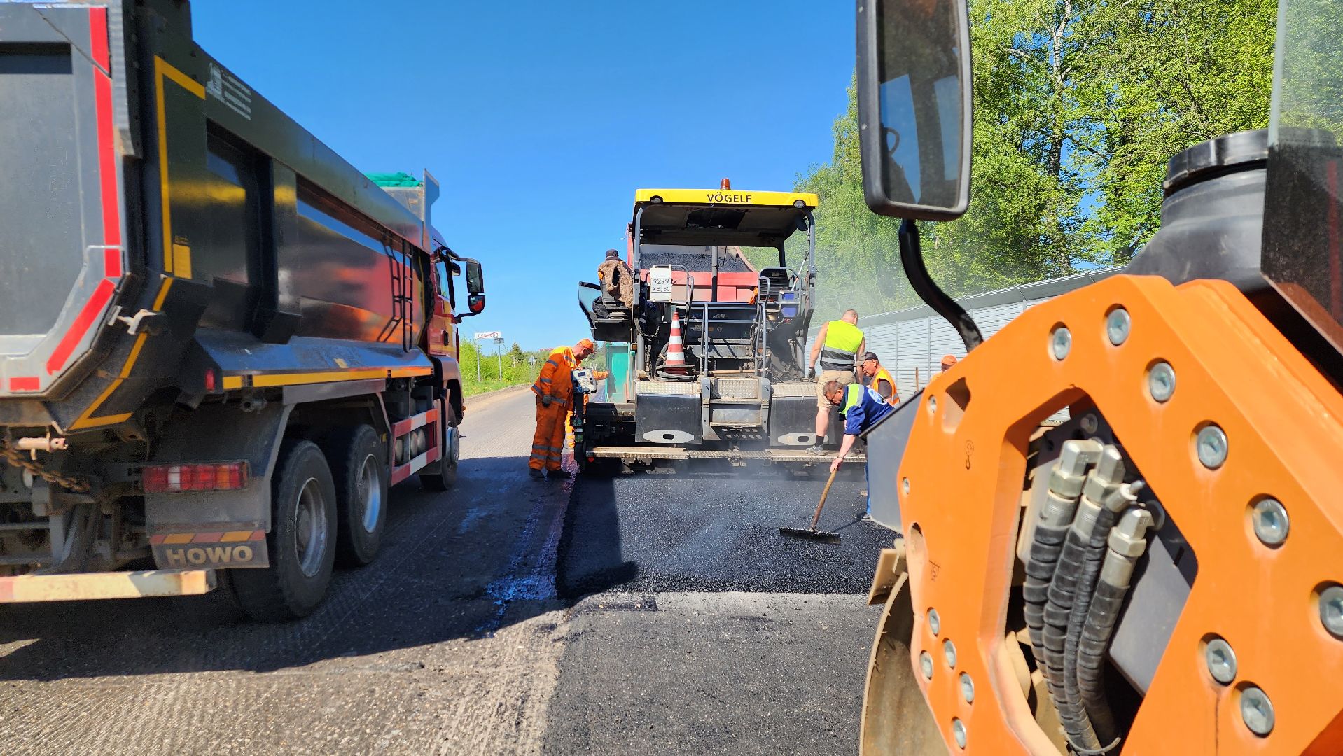 истра, ремонт дорог, дороги,