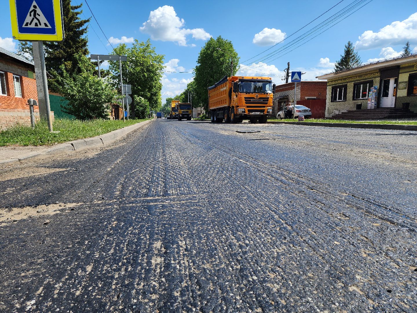 зарайск, дороги, новый асфальт, ремонт дорог,