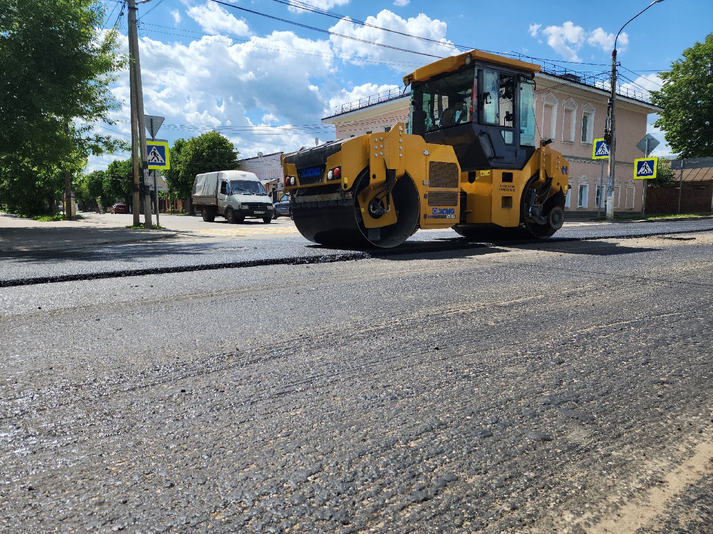 зарайск, дороги, новый асфальт, ремонт дорог,