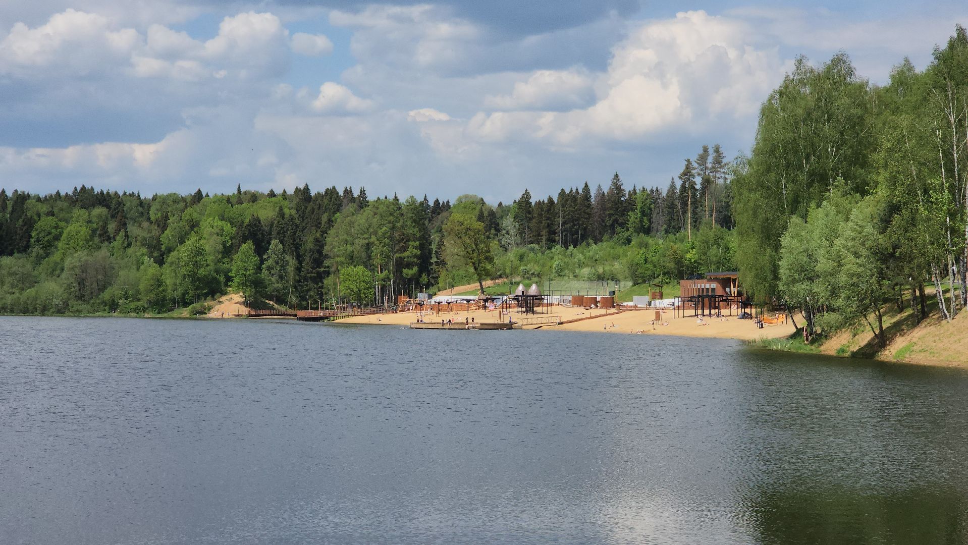 красногорск, плотина, летний сезон, лето в подмосковье,пляж,