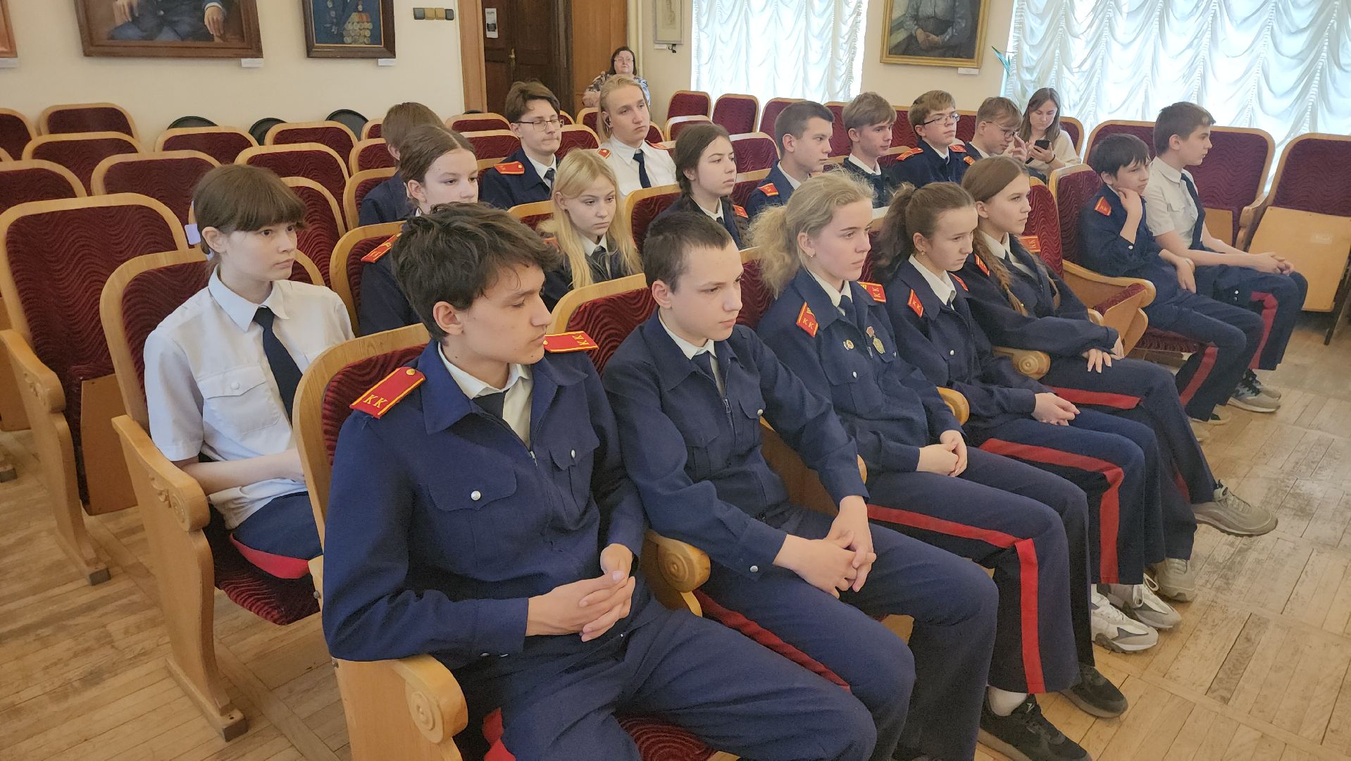 кашира, лекция, день славянской письменности и культуры, кадеты, краеведческий музей, кирилл и мефодий, русский язык, история,