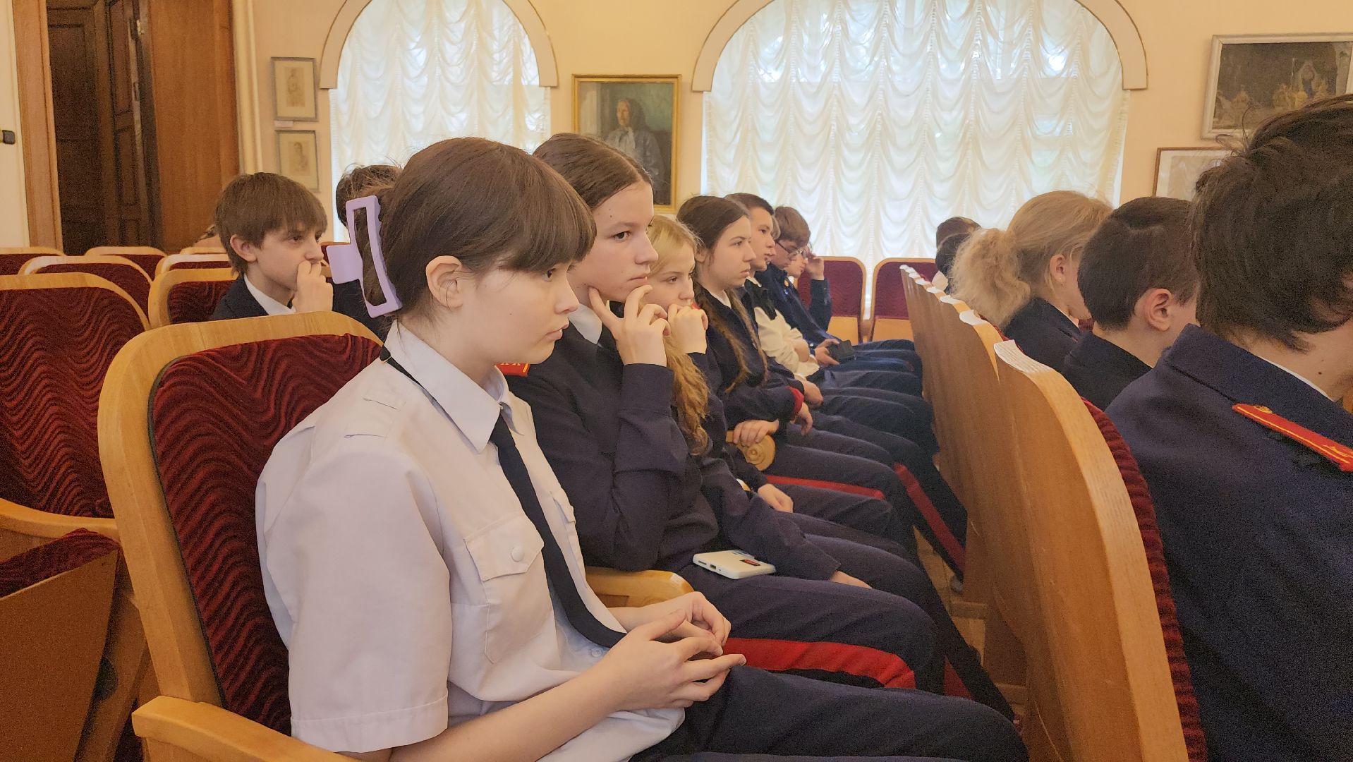 кашира, лекция, день славянской письменности и культуры, кадеты, краеведческий музей, кирилл и мефодий, русский язык, история,