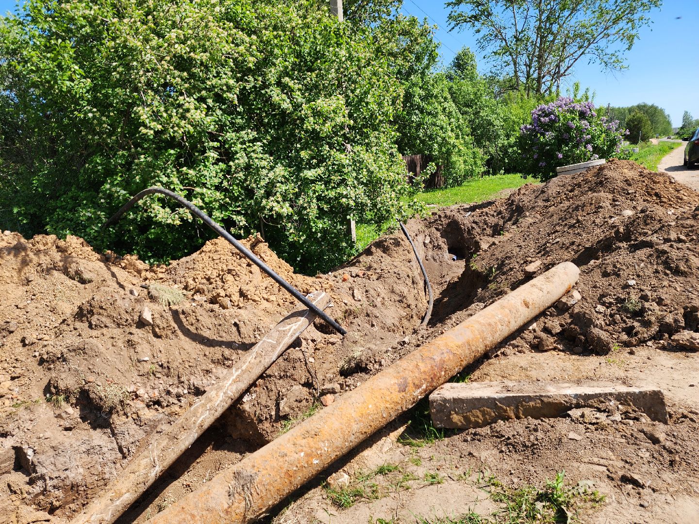 Зарайск, Водопровод, Вода, замена труб хвс,