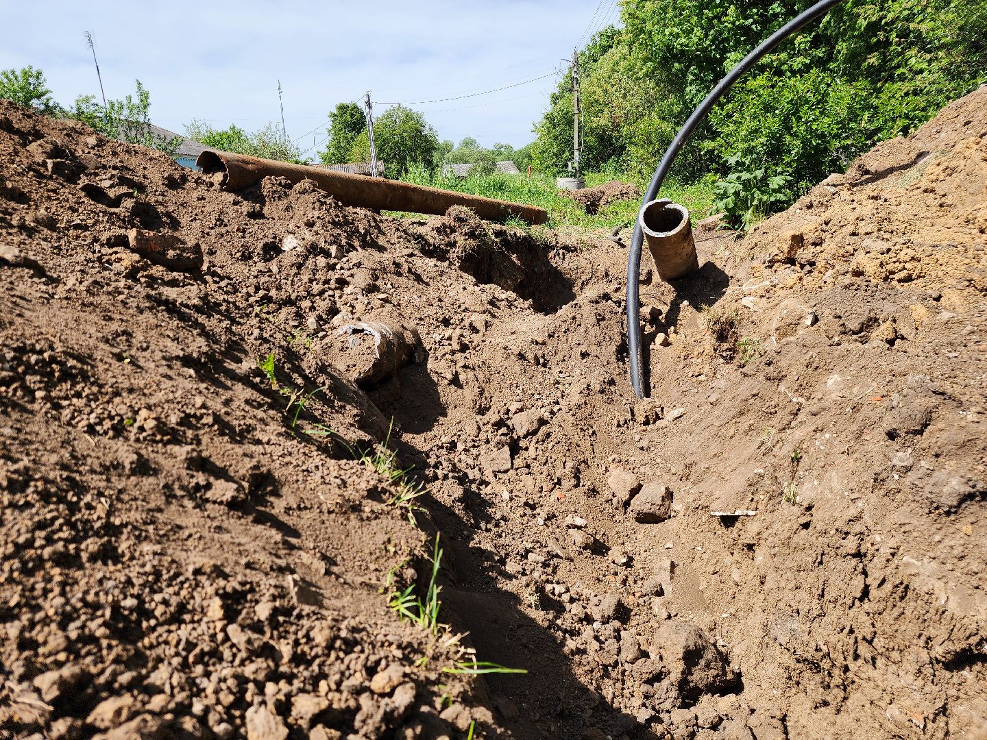 Зарайск, Водопровод, Вода, замена труб хвс,