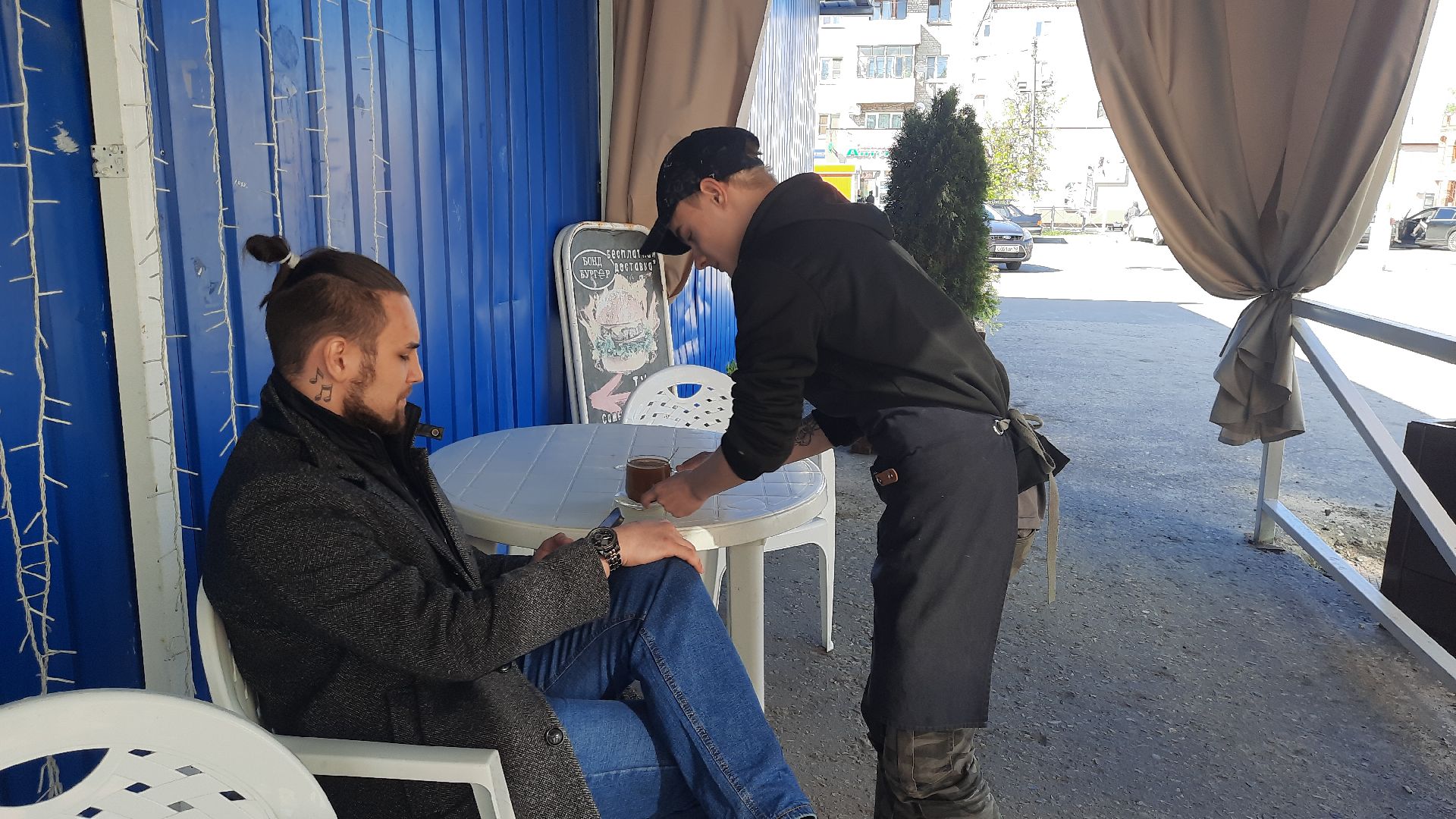 Шатура, уличные кафе. кафе, рестораны,