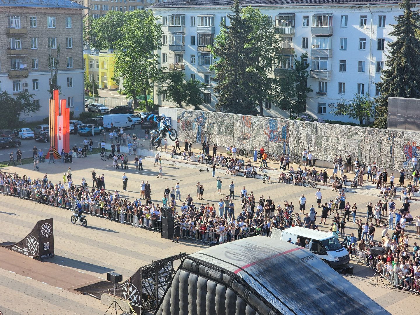 королёв, мотокросс, трюки на мотоциклах,