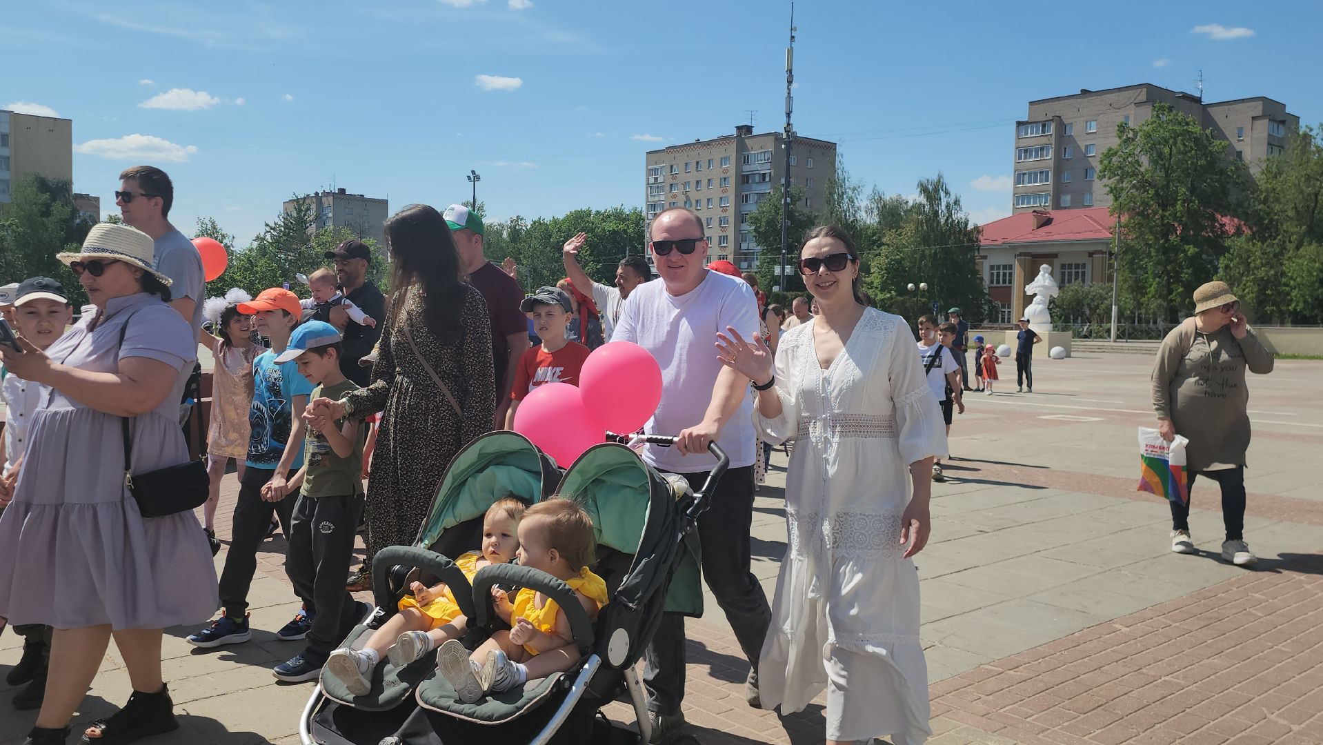 Истра, многодетные семьи, Парад семей,