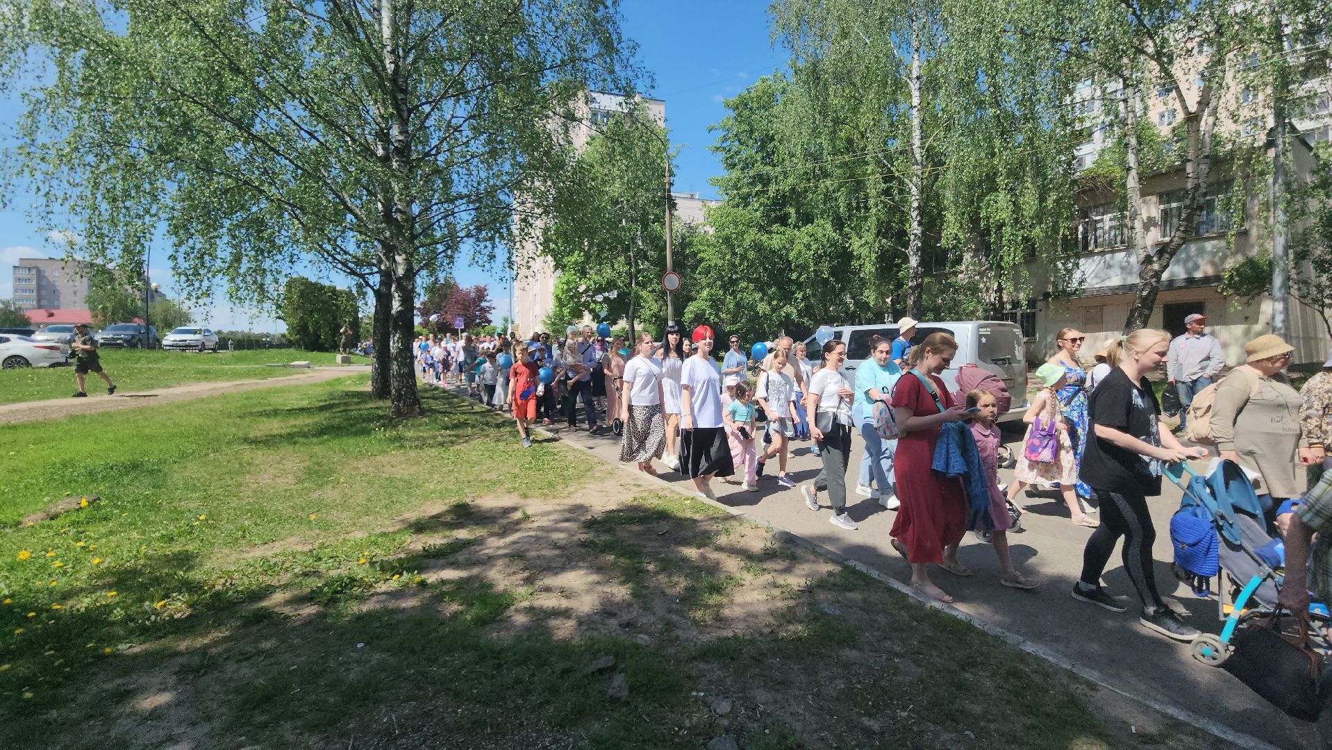 Истра, многодетные семьи, Парад семей,