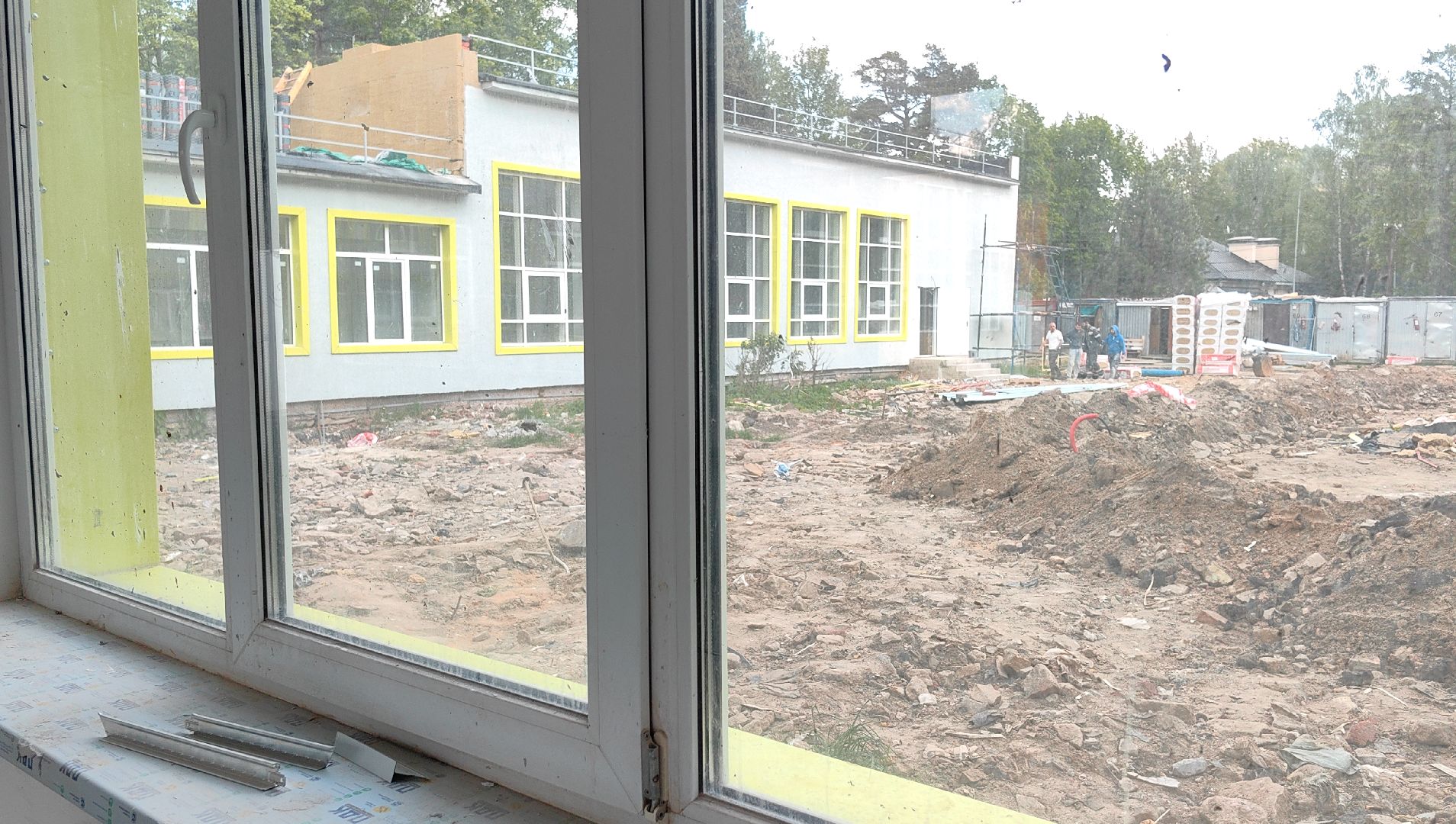 капремонт, окна, двери, демонтаж, школа,