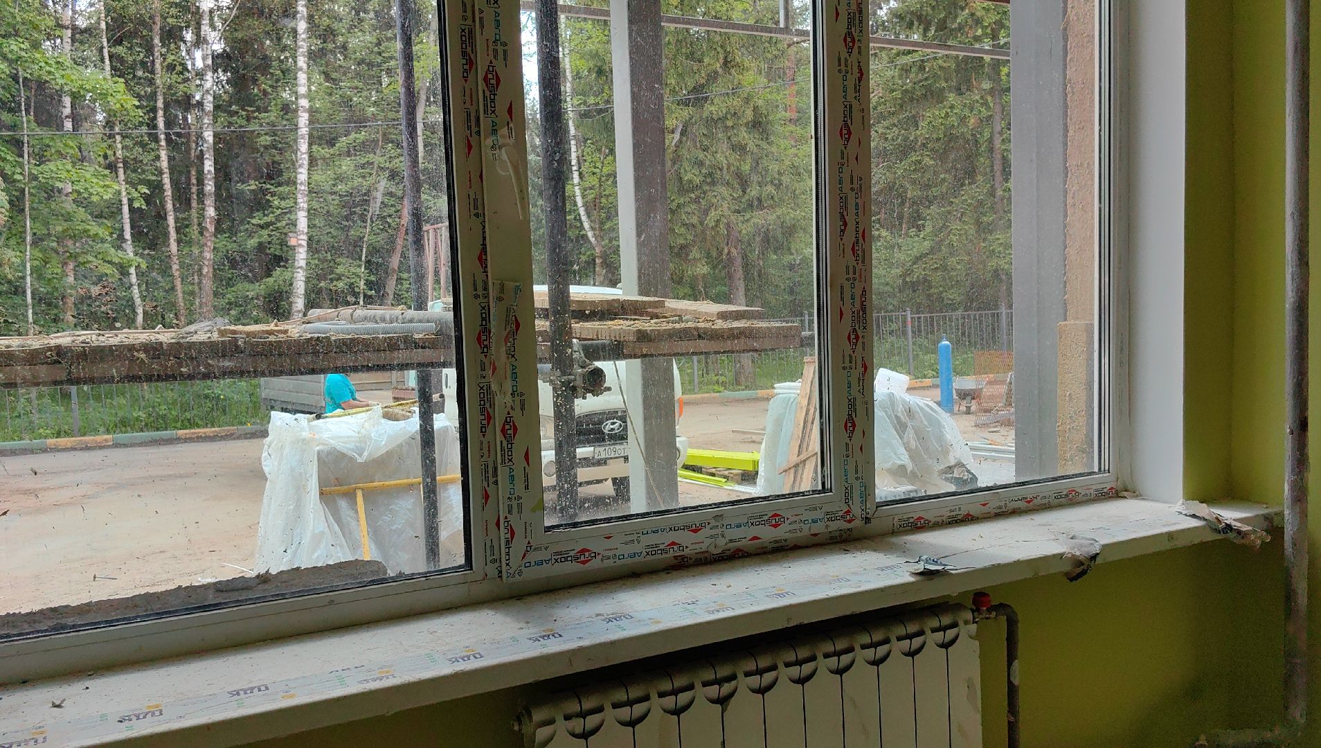 капремонт, окна, двери, демонтаж, школа,