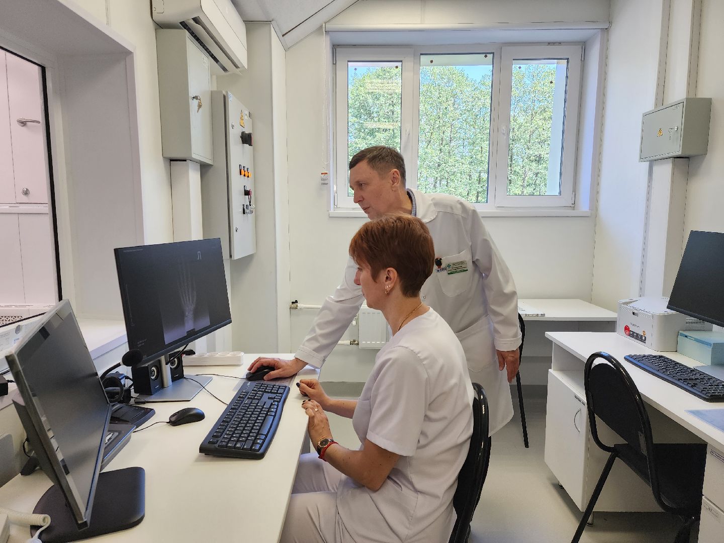 раменское, медицина, новый рентген-аппарат в центральной поликлинике ,