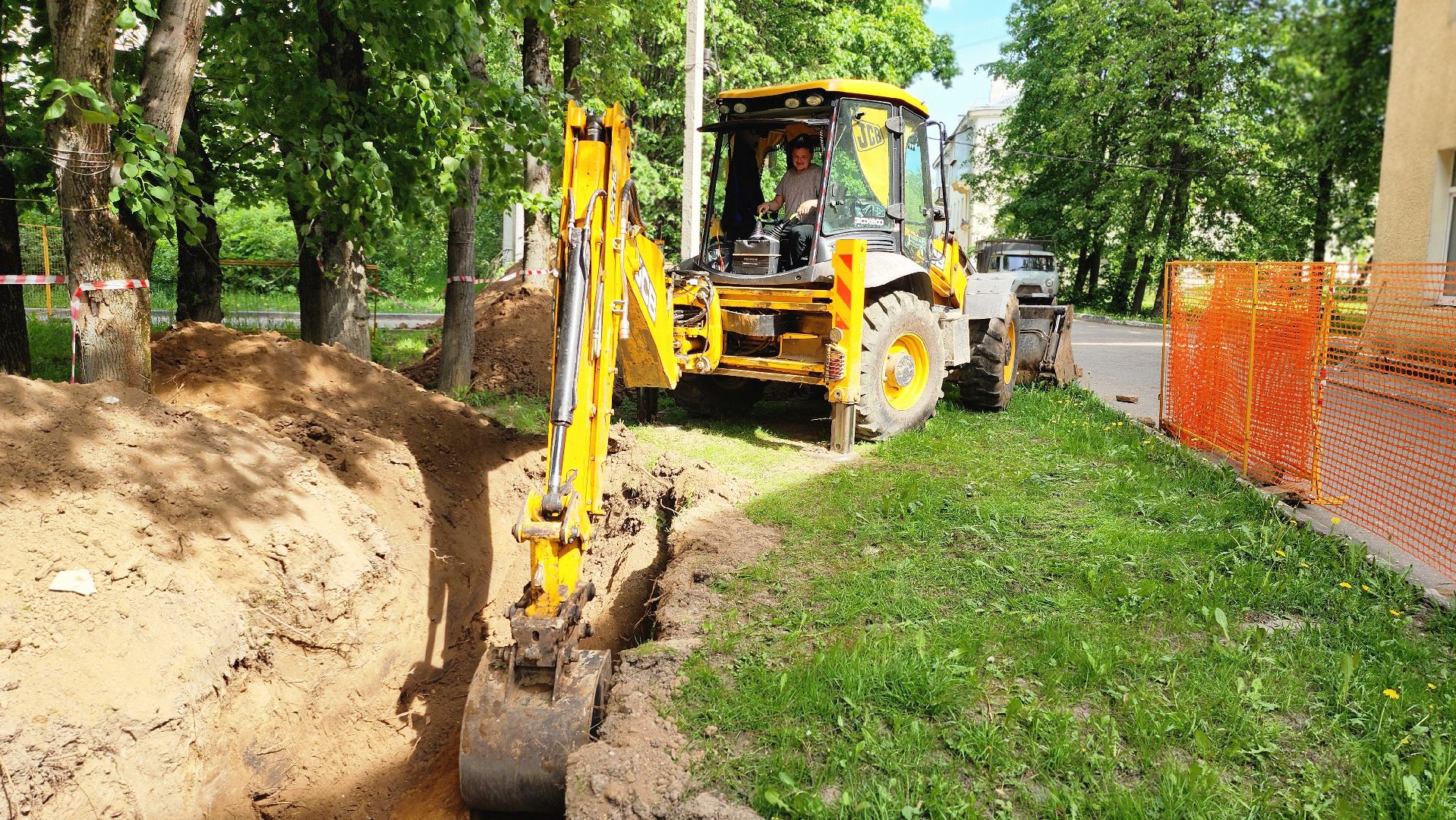 Руза, Тучково, жкх, Ремонт теплосетей ,