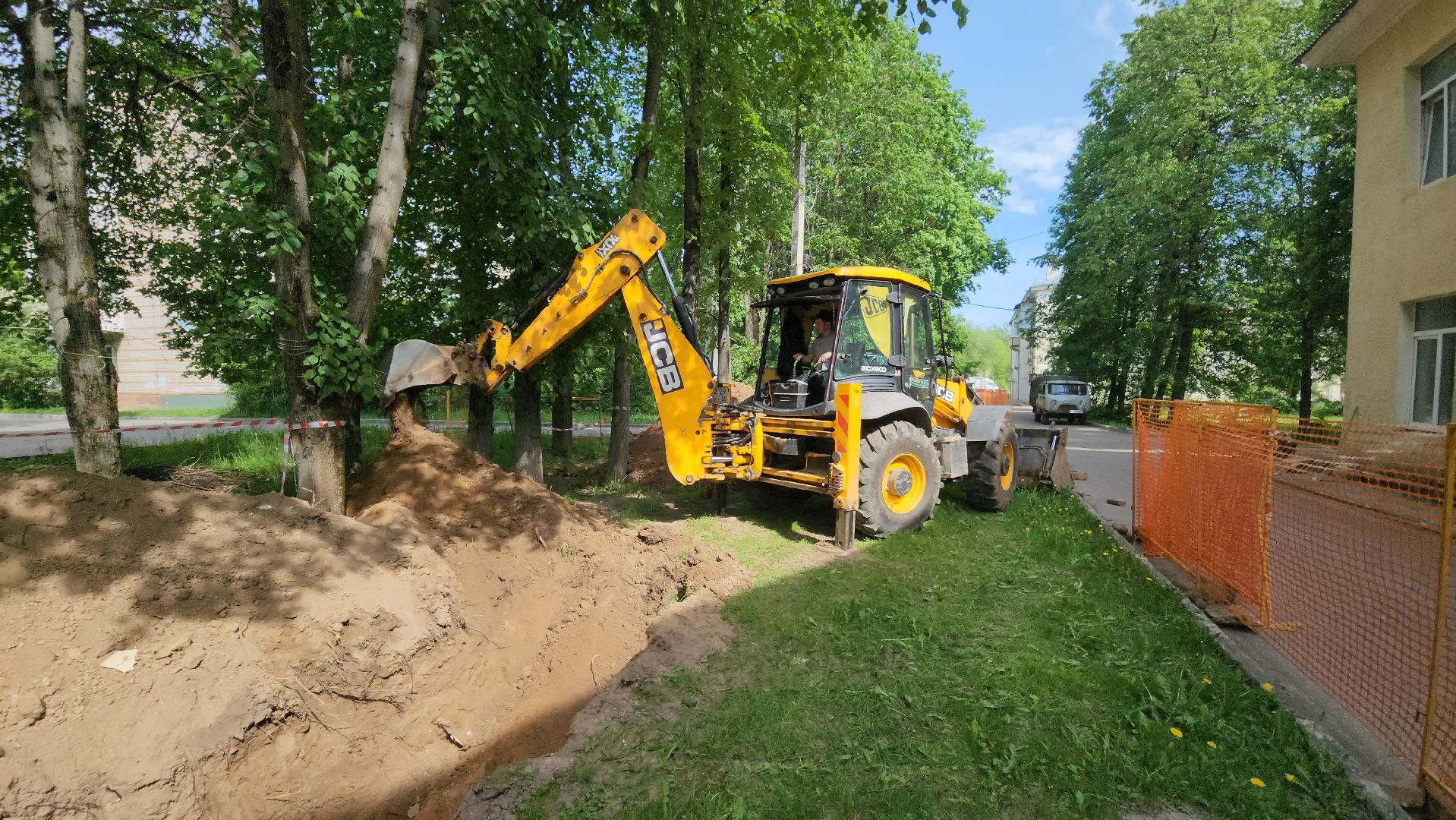 Руза, Тучково, жкх, Ремонт теплосетей ,