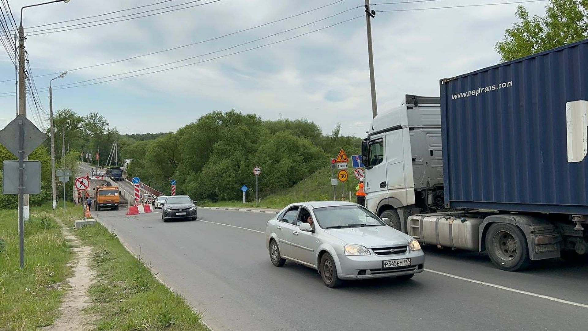 капитальный  ремонт, мост, домодедово,