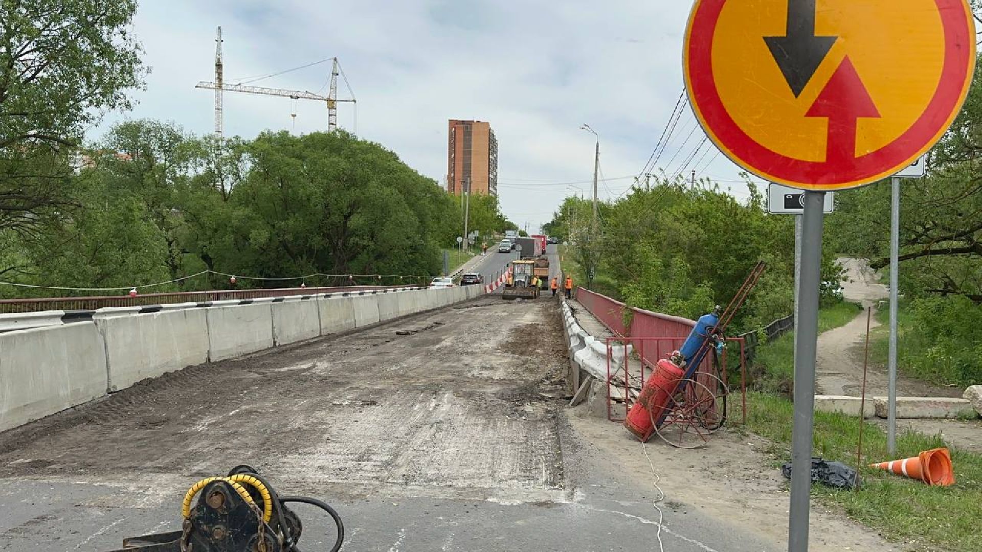 капитальный  ремонт, мост, домодедово,