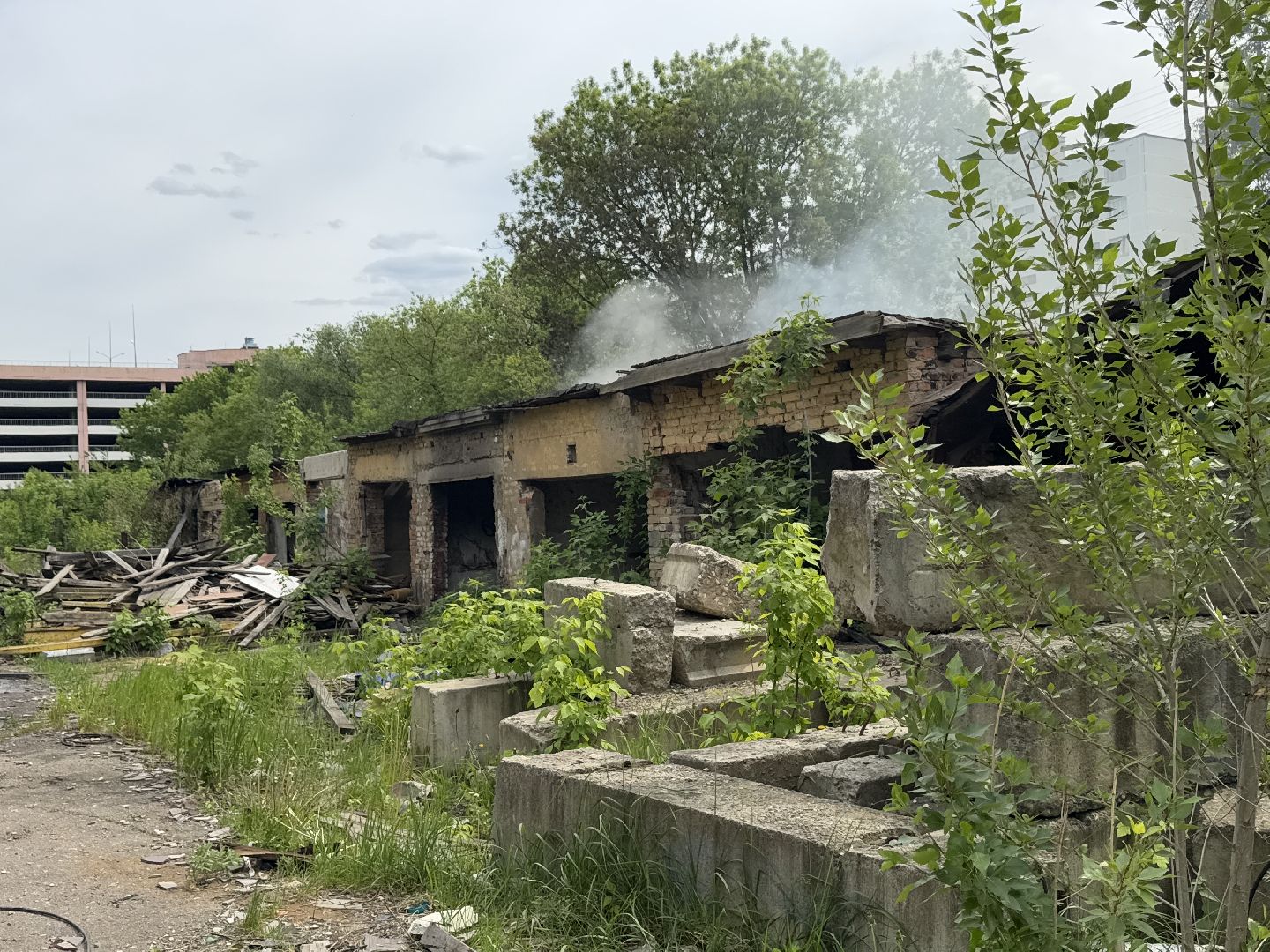 пожар, балашиха, первомайская улица, мчс,