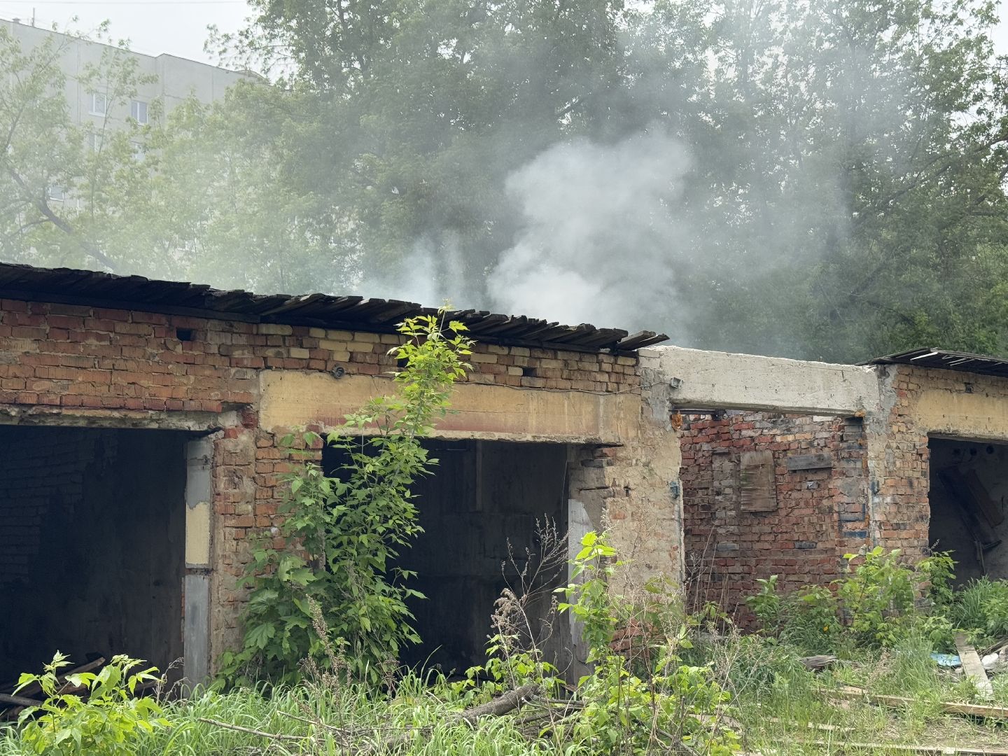 пожар, балашиха, первомайская улица, мчс,