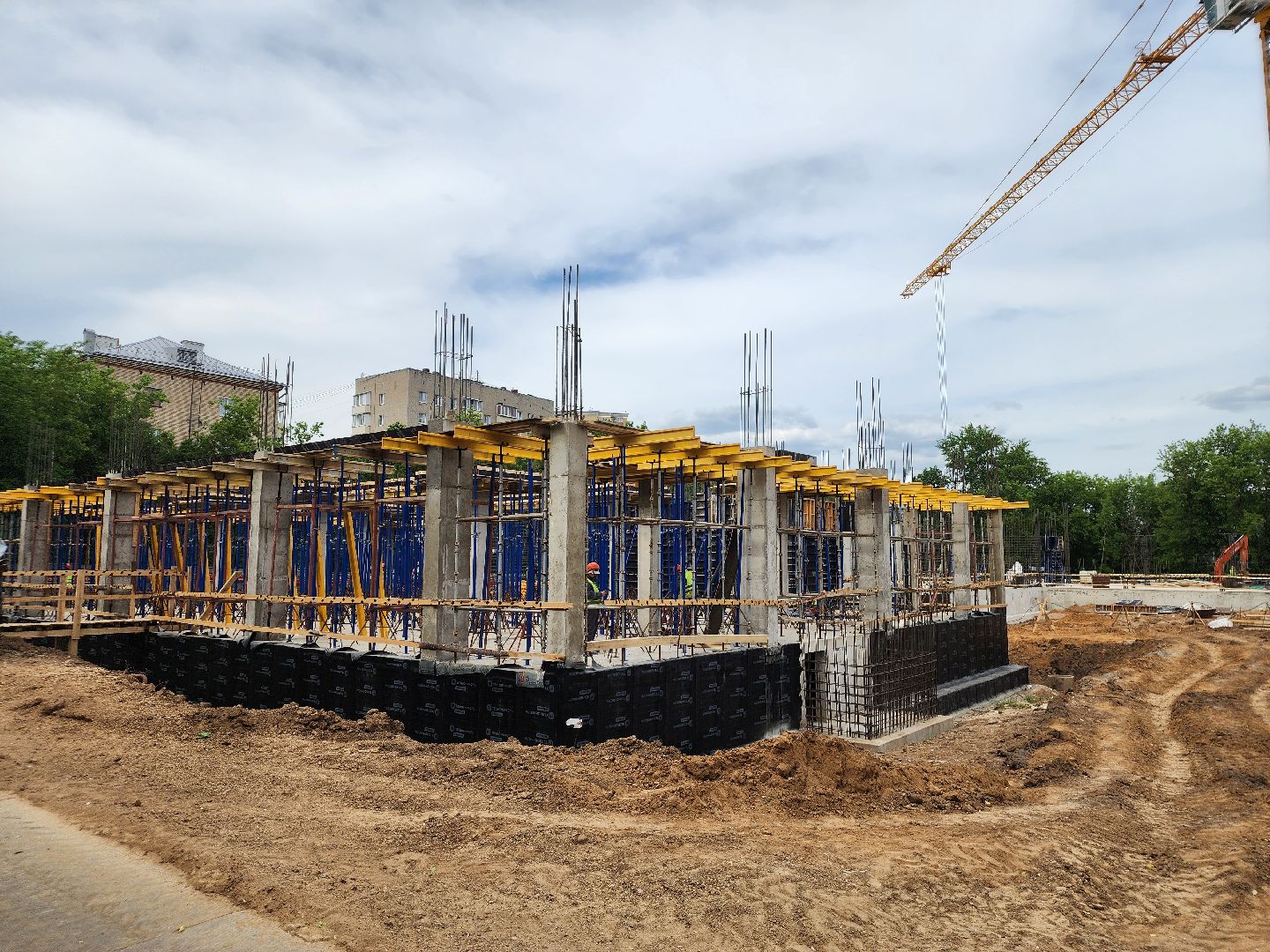 Подольск , Строительство , школа,