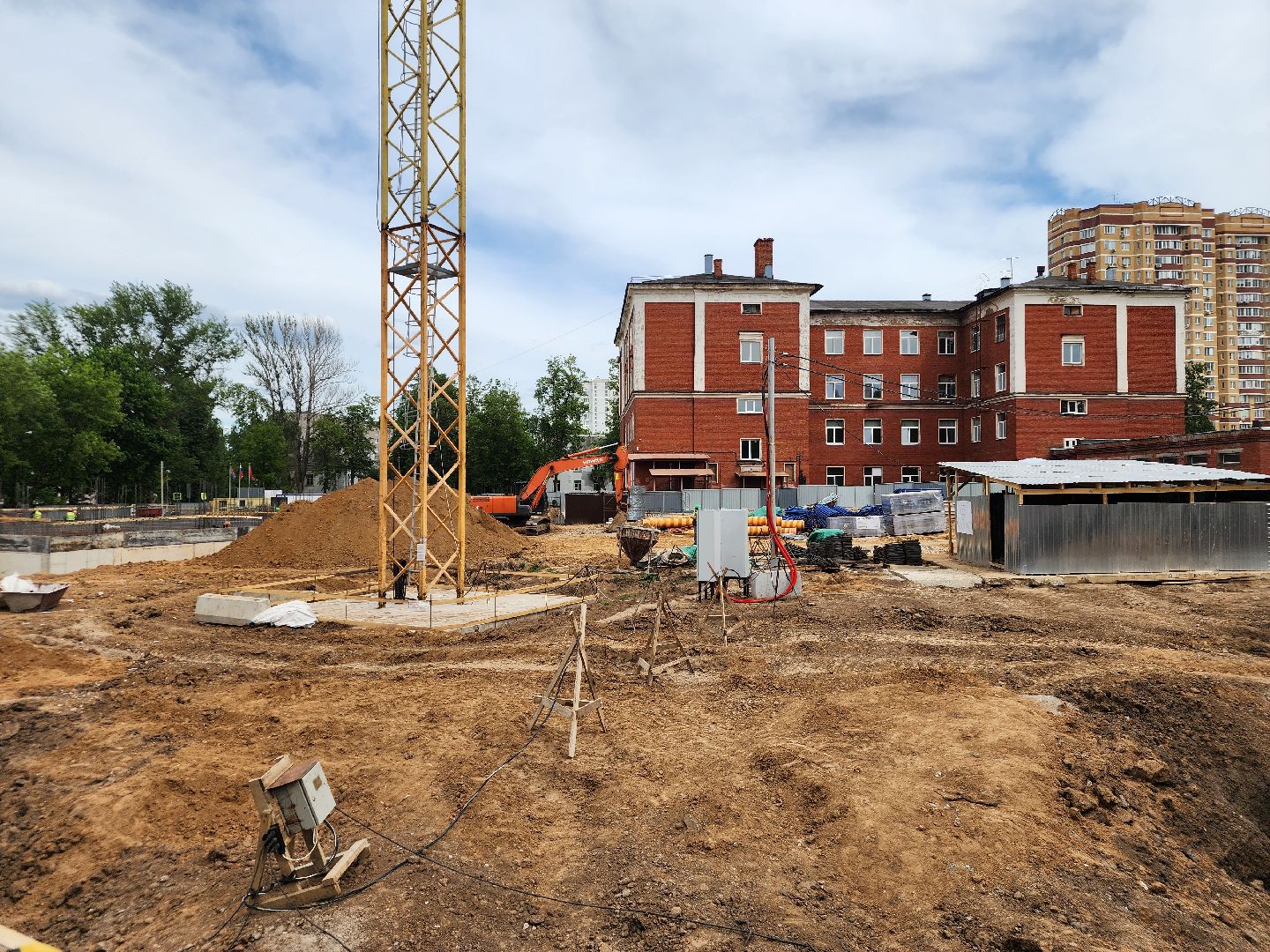 Подольск , Строительство , школа,