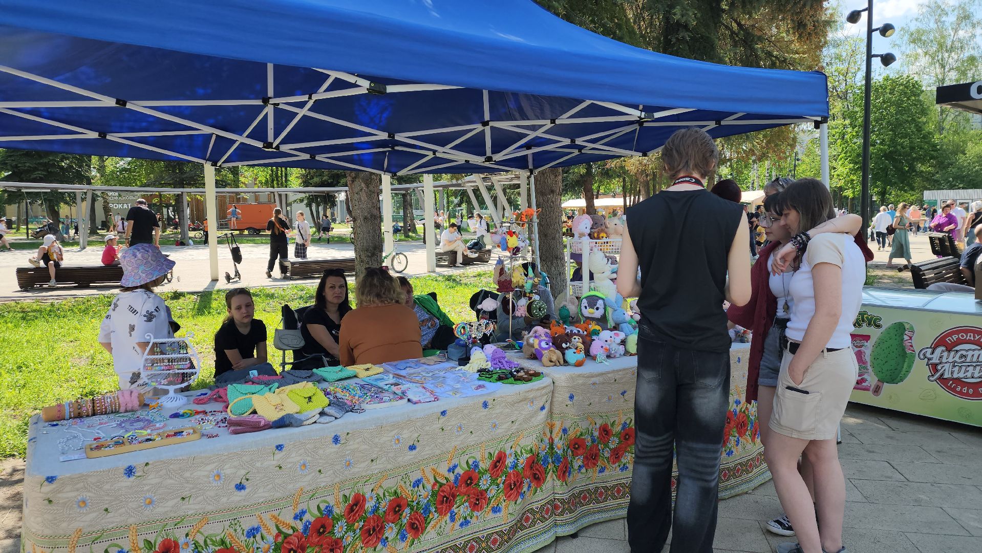 праздник в парке, национальные блюда, национальные костюмы, благотворительая акция, помощь бойцам сво,