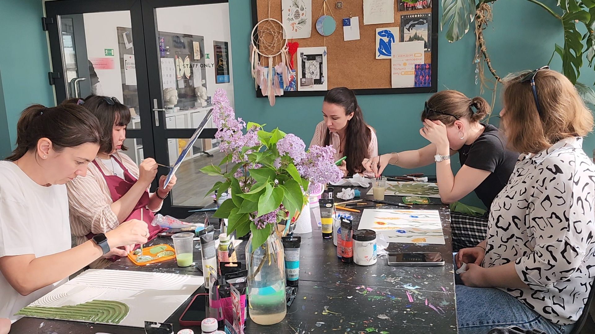 Черноголовка, Мастер-класс, Рельефные картины,