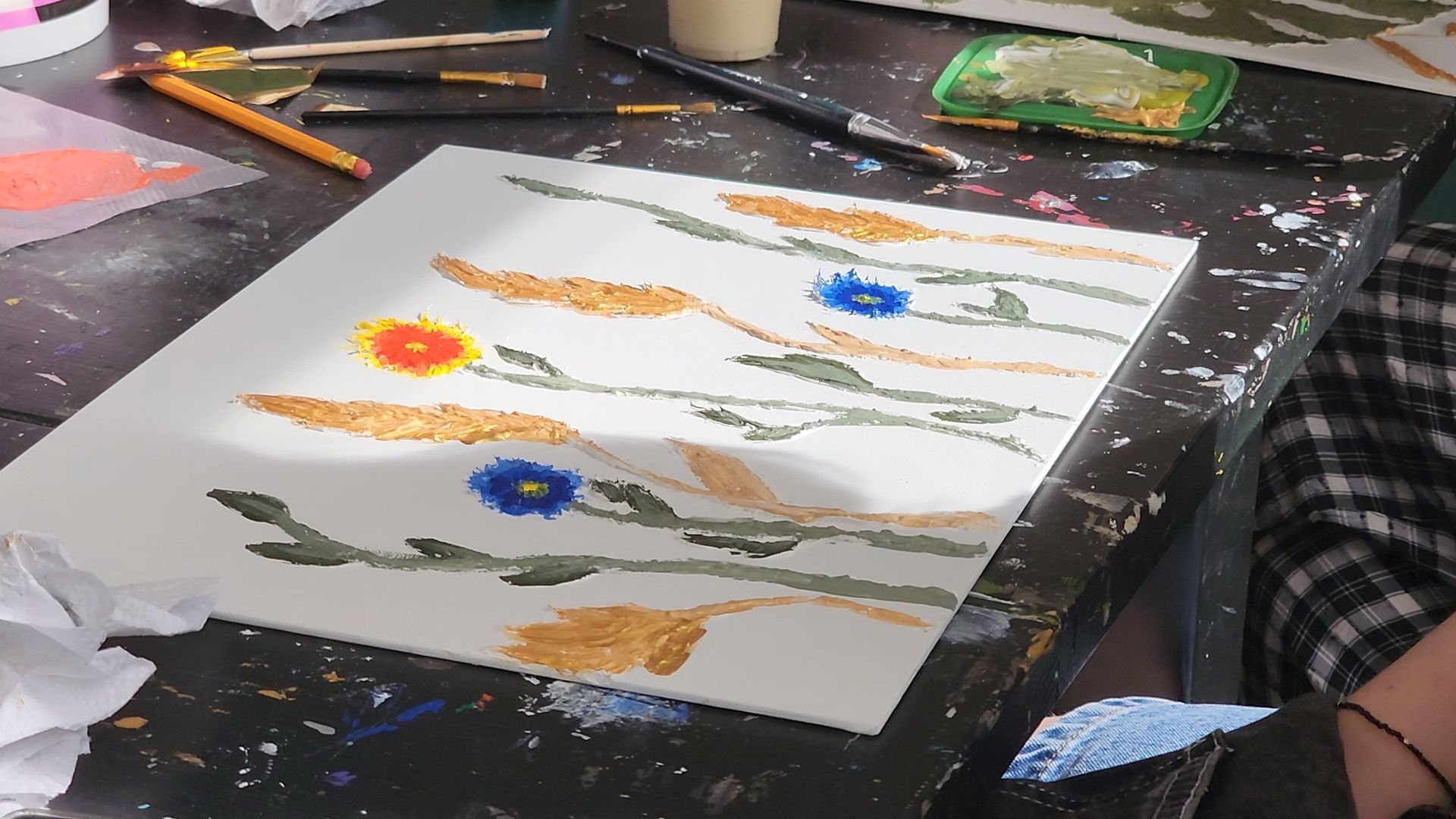 Черноголовка, Мастер-класс, Рельефные картины,