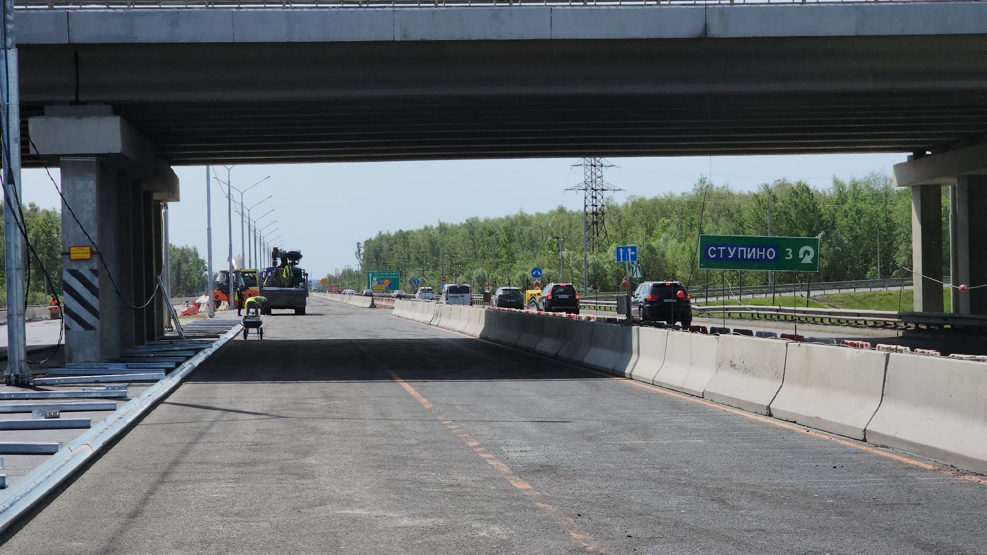 ступино, реконструкция М4, дороги,