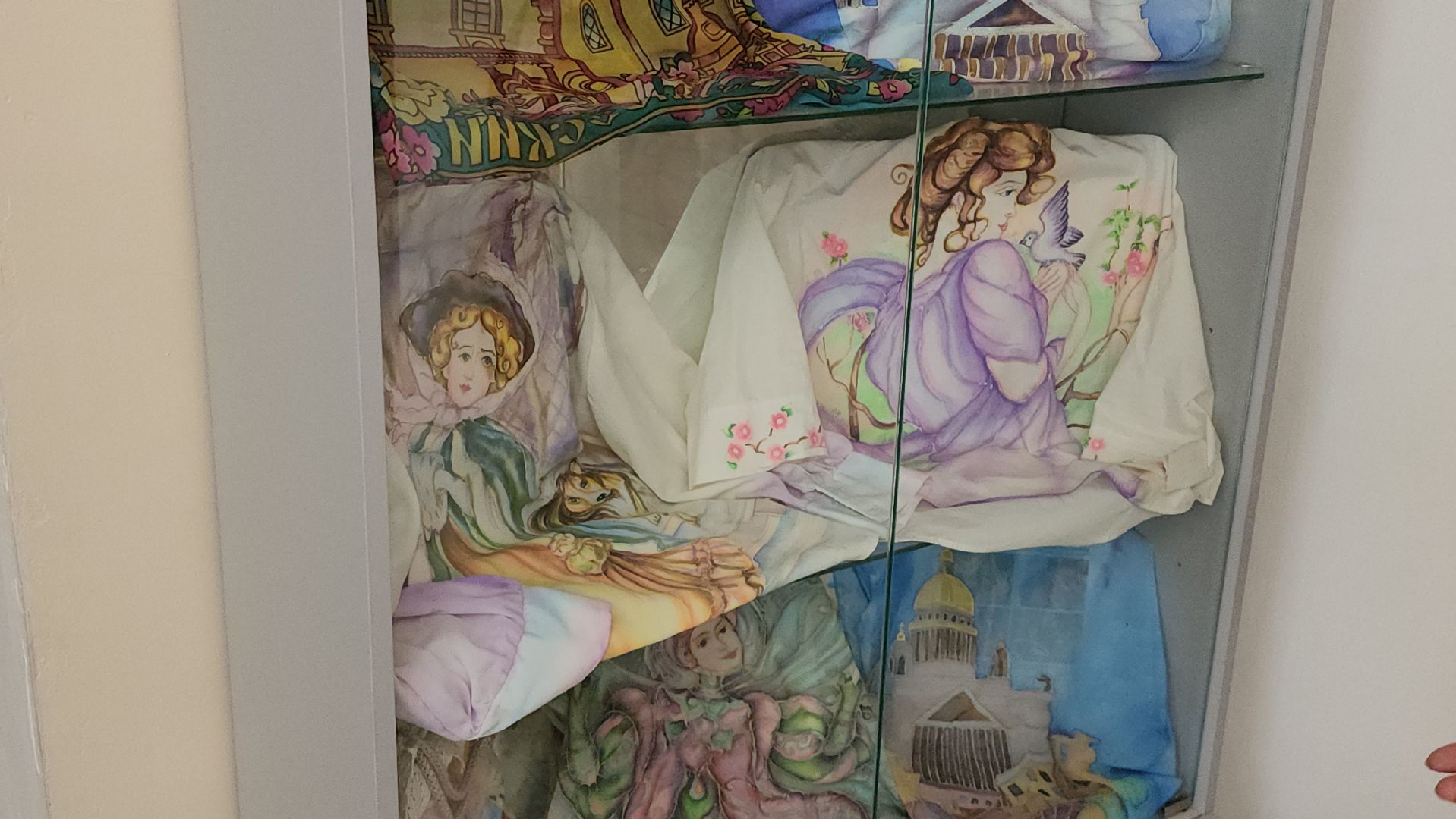 прикладное искусство, мастер-класс, Рисование на ткани, щёлково,