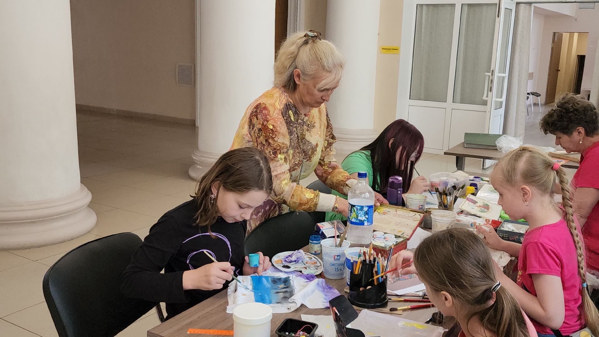 прикладное искусство, мастер-класс, Рисование на ткани, щёлково,