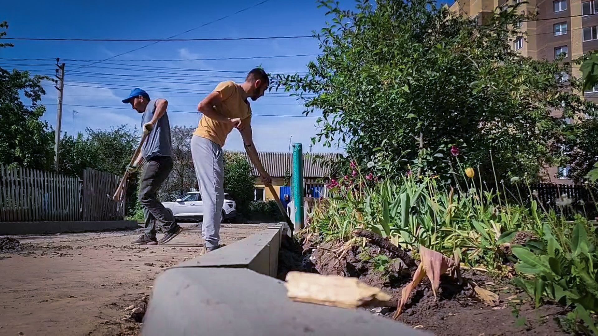 бронницы, благоустройство дворов в бронницах, улица 8 марта,