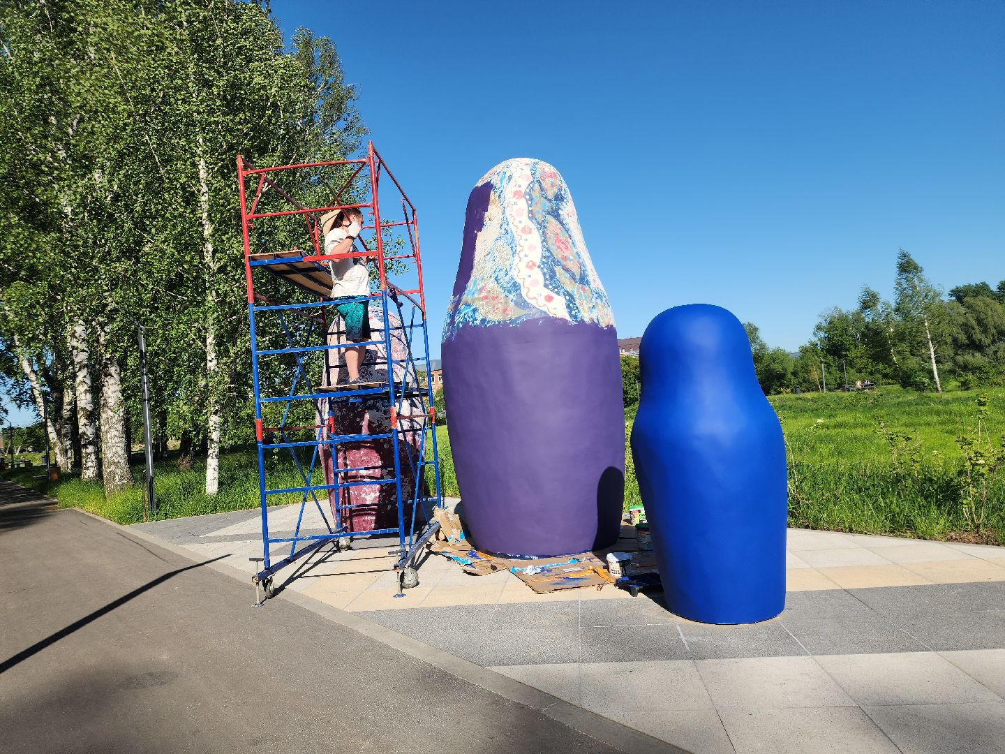 павловский посад, благоустройство , парк,