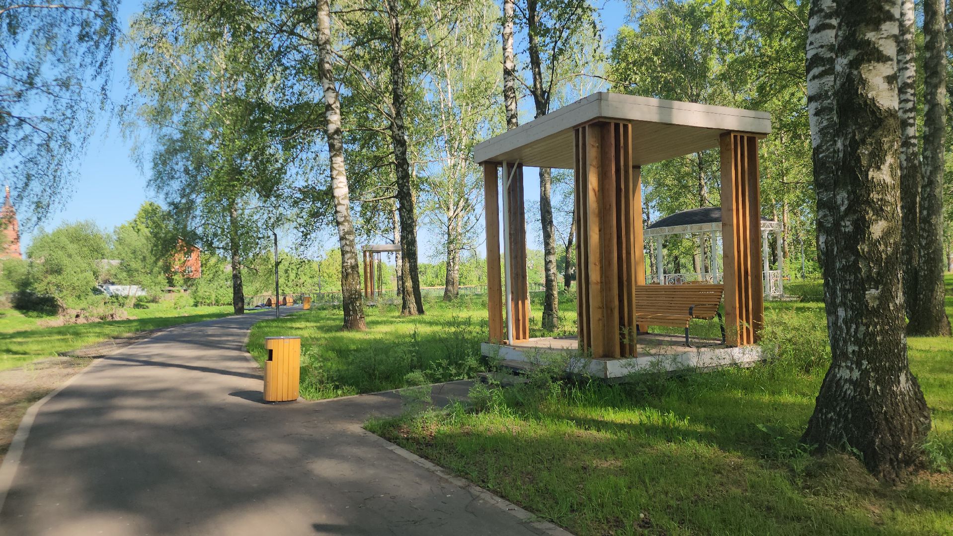 павловский посад, благоустройство , парк,