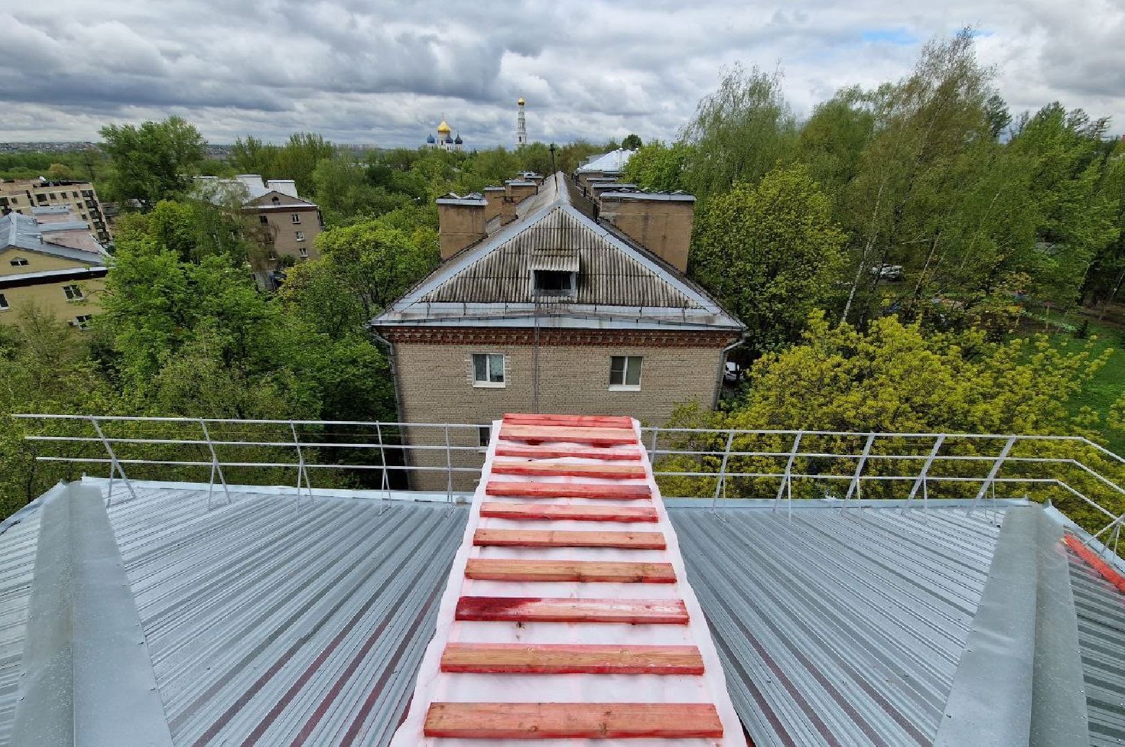 ремонт крыши,