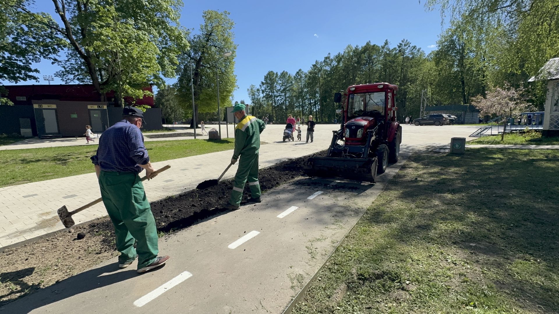 солнечногорск, летний сезон, порядок, цветы, жители,