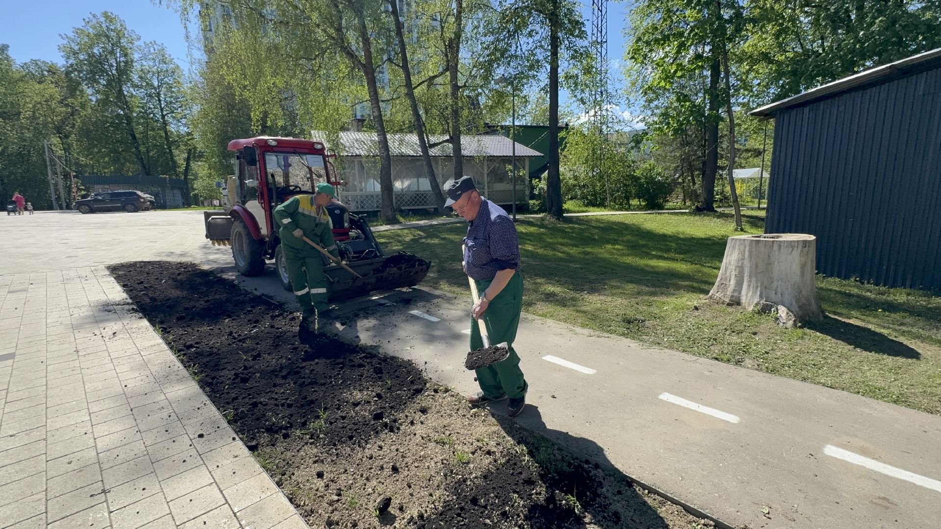 солнечногорск, летний сезон, порядок, цветы, жители,