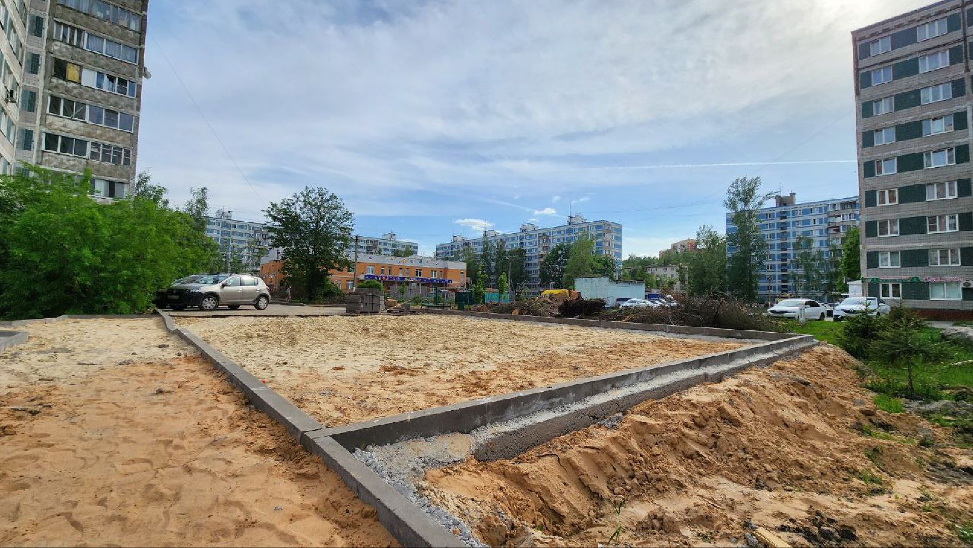 Дмитров, Благоустройство, Минблаго, Микрорайон Космонавтов,