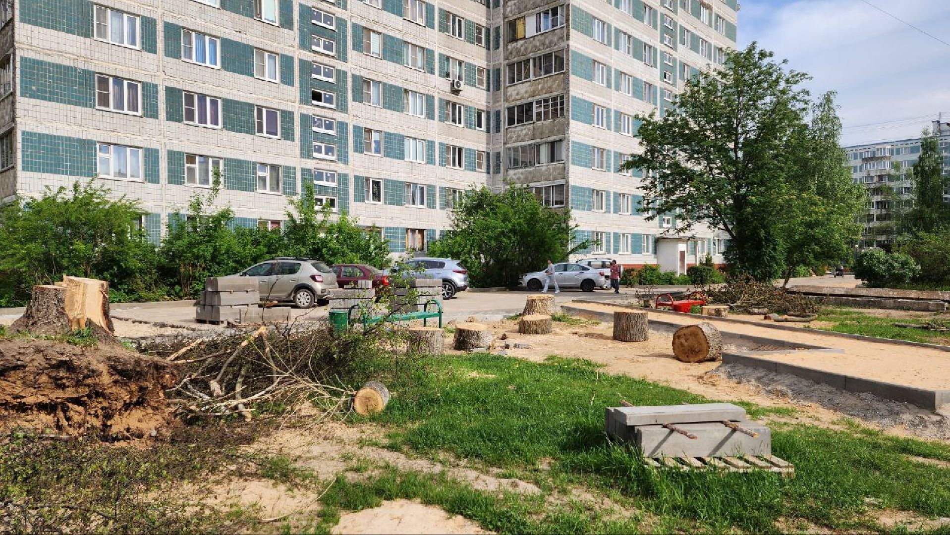 Дмитров, Благоустройство, Минблаго, Микрорайон Космонавтов,