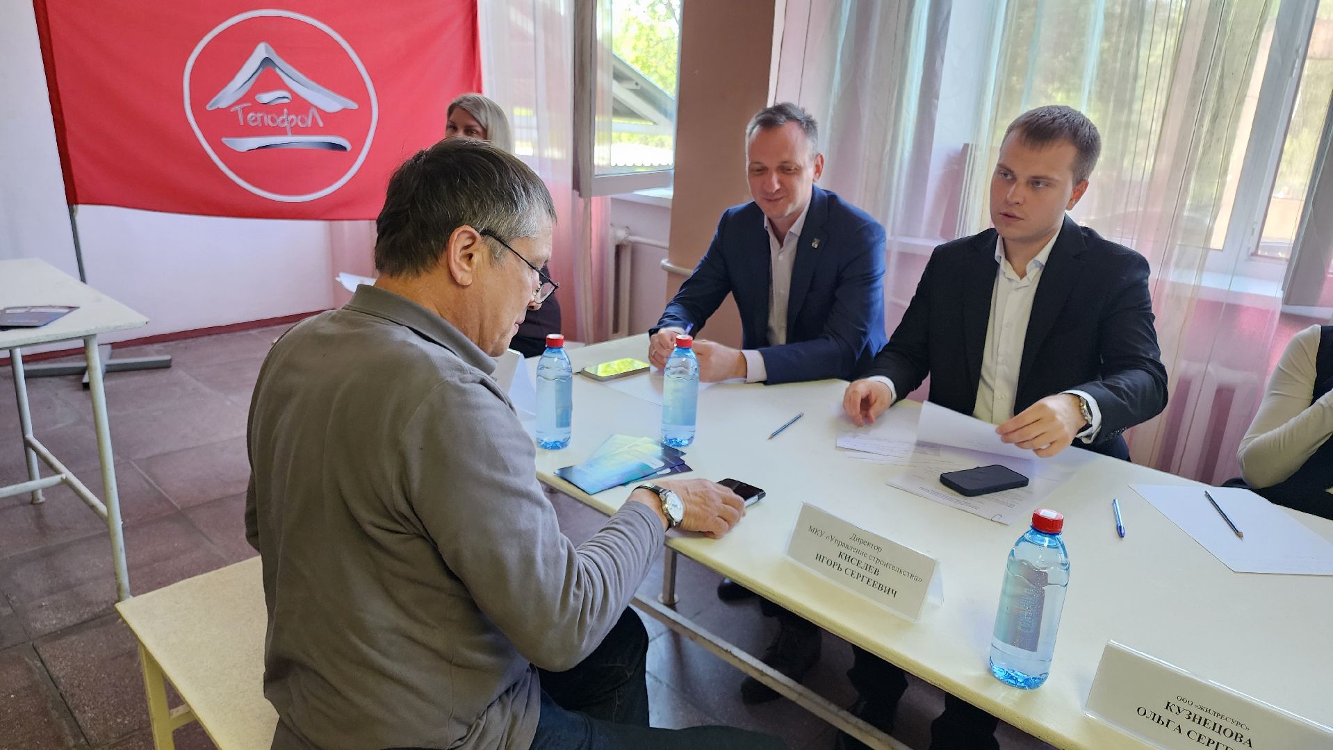 кашира, школа, выездная администрация, дороги, троутар, водоотведение, школьники,