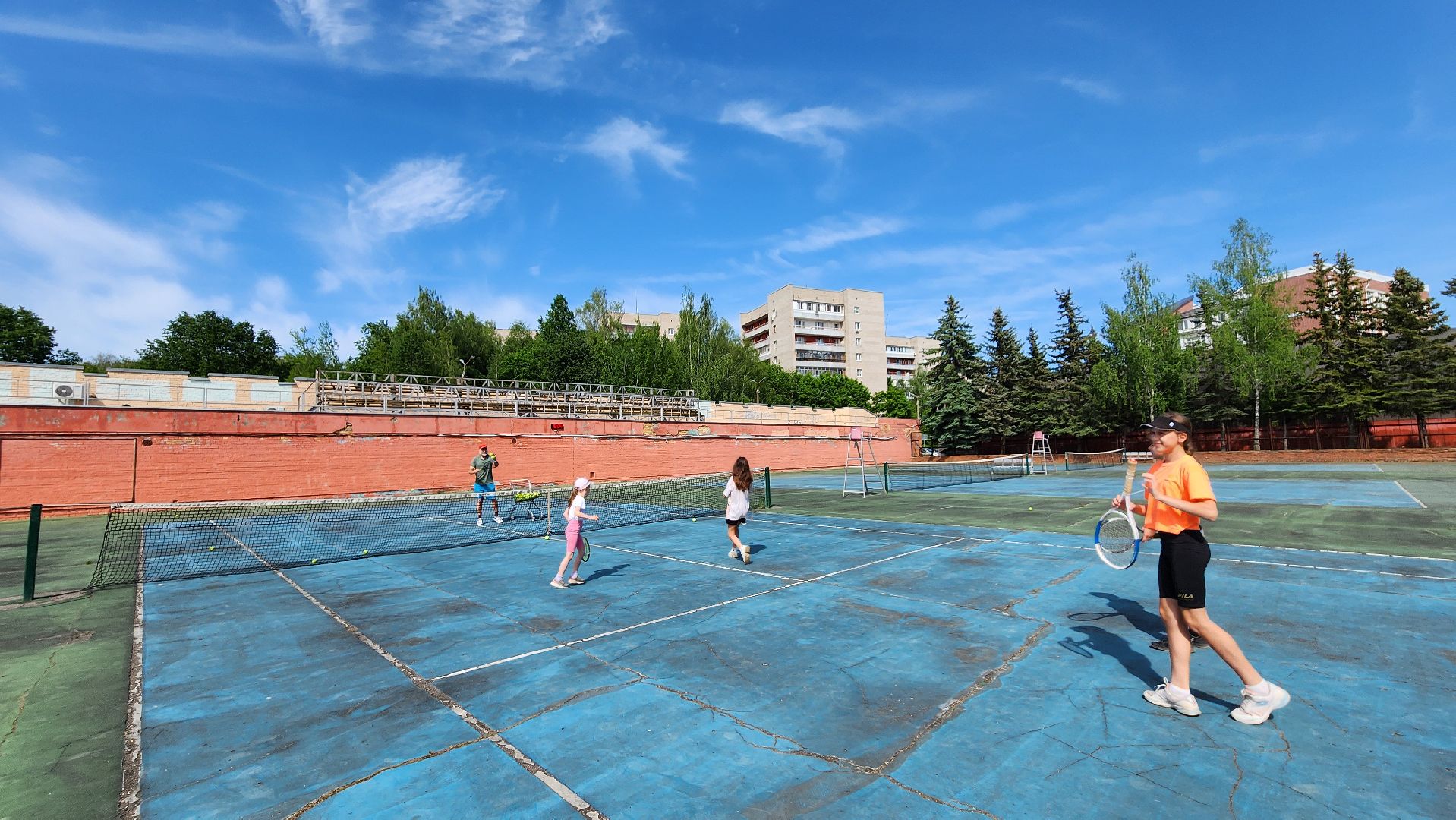 спортивная школа, протвино, секция теннис,