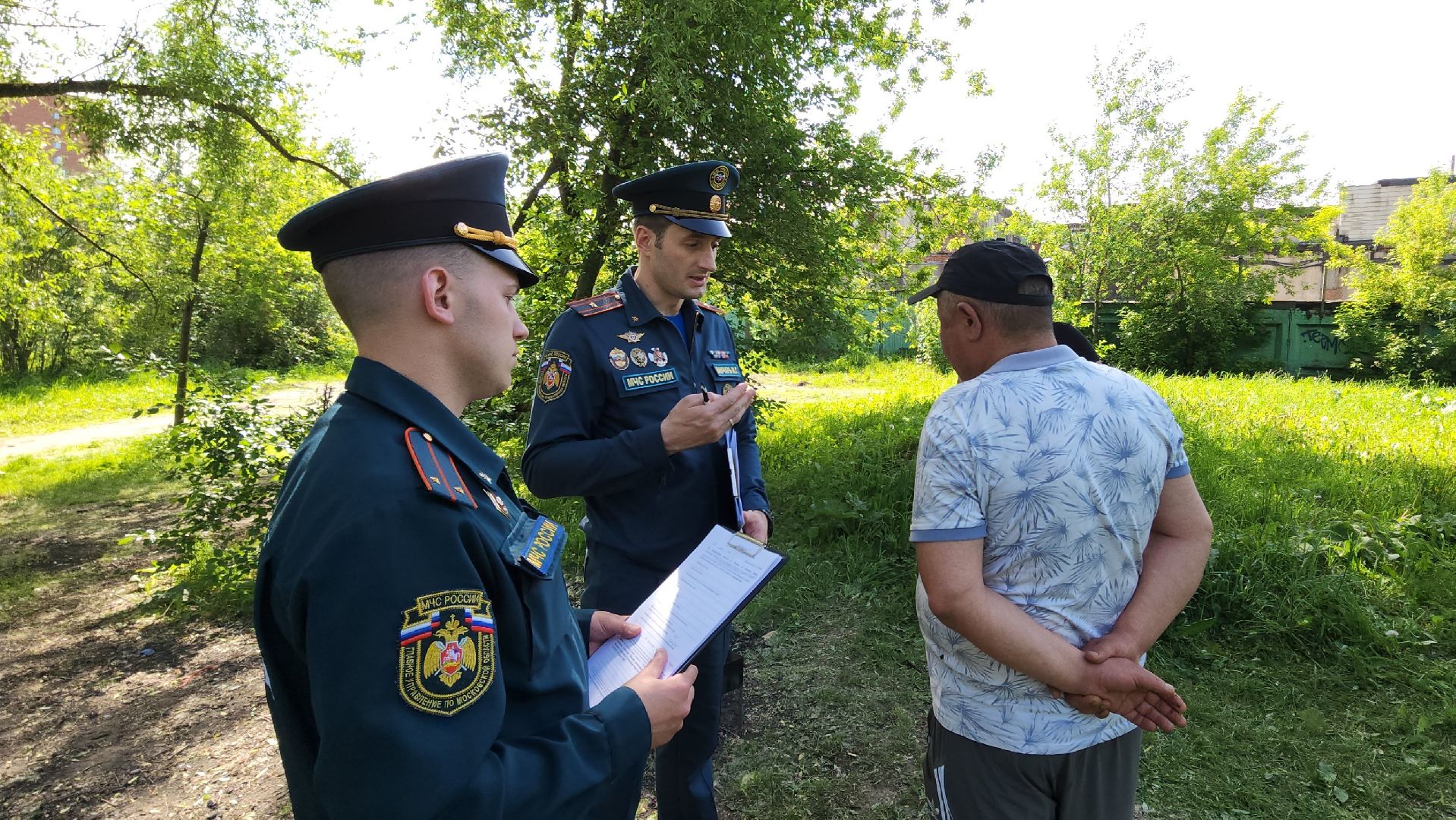 мытищи, противопожарный рейд,