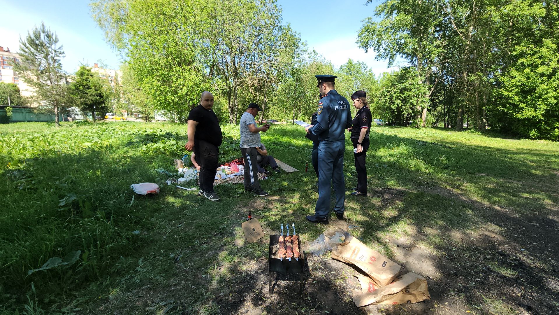 мытищи, противопожарный рейд,