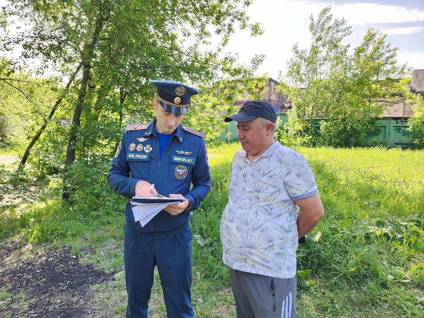 мытищи, противопожарный рейд,