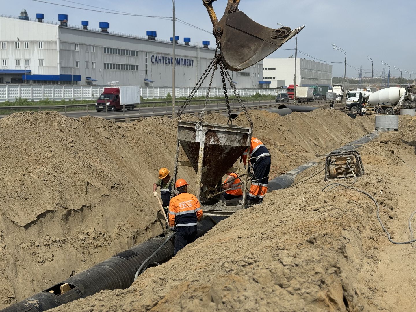 реконструкция каширского шоссе, каширское шоссе , строительство дорожной развязки , ленинский городской округ,